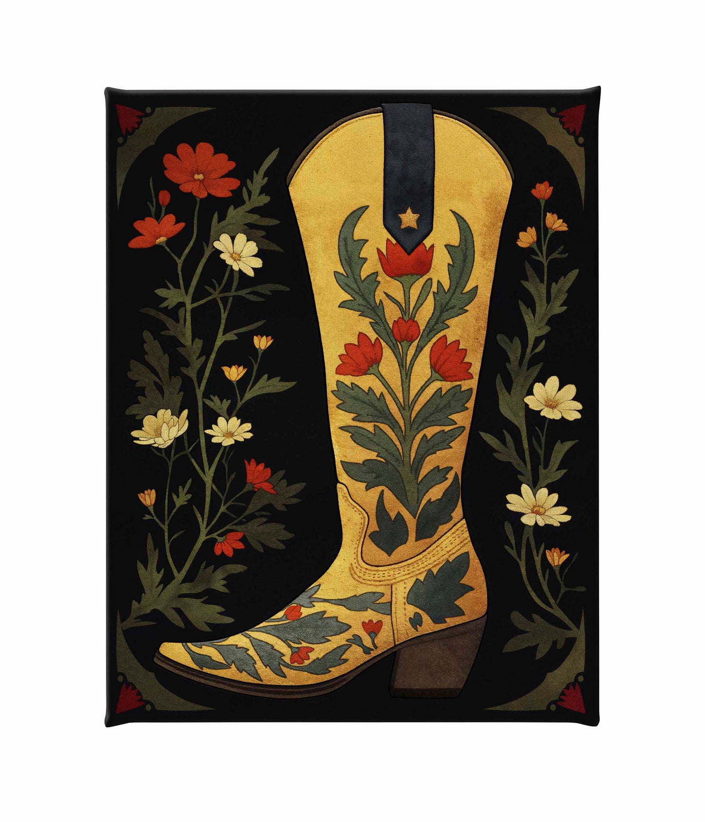 Frontier Floral - Gallery Wrapped Canvas