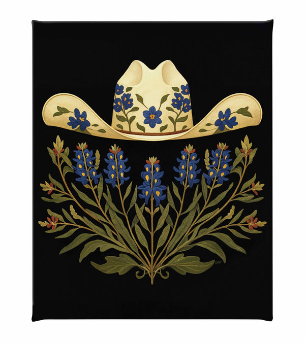 Cowgirl's Halo - Gallery Wrapped Canvas