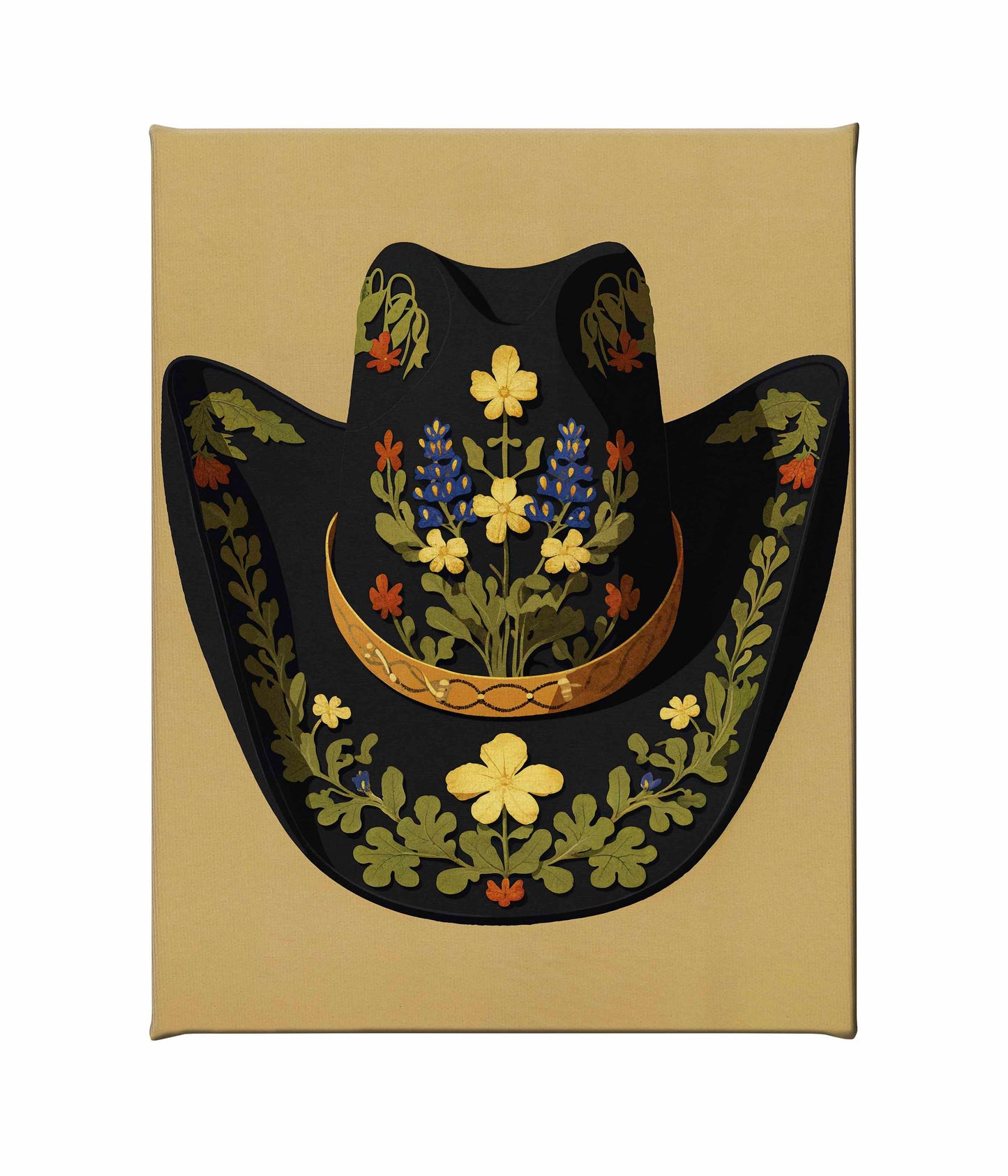 Lone Star Stetson - Gallery Wrapped Canvas