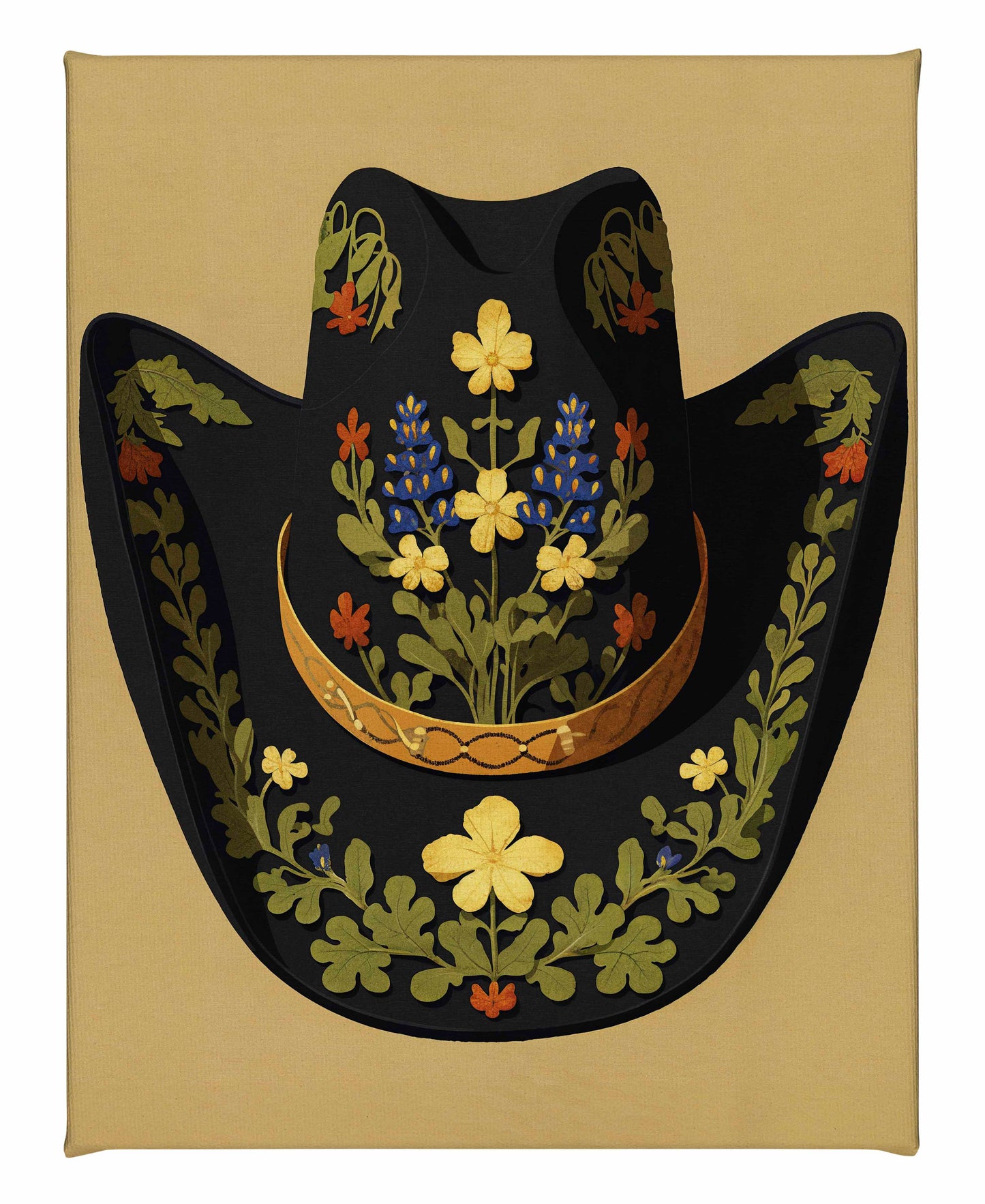 Lone Star Stetson - Gallery Wrapped Canvas