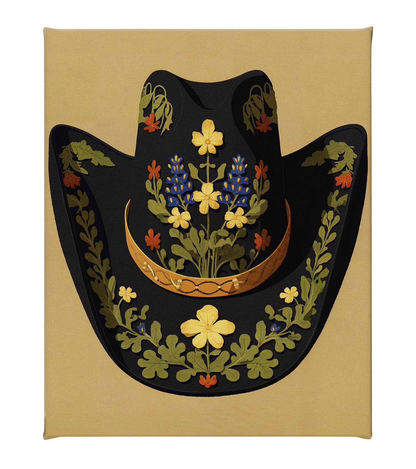 Lone Star Stetson - Gallery Wrapped Canvas