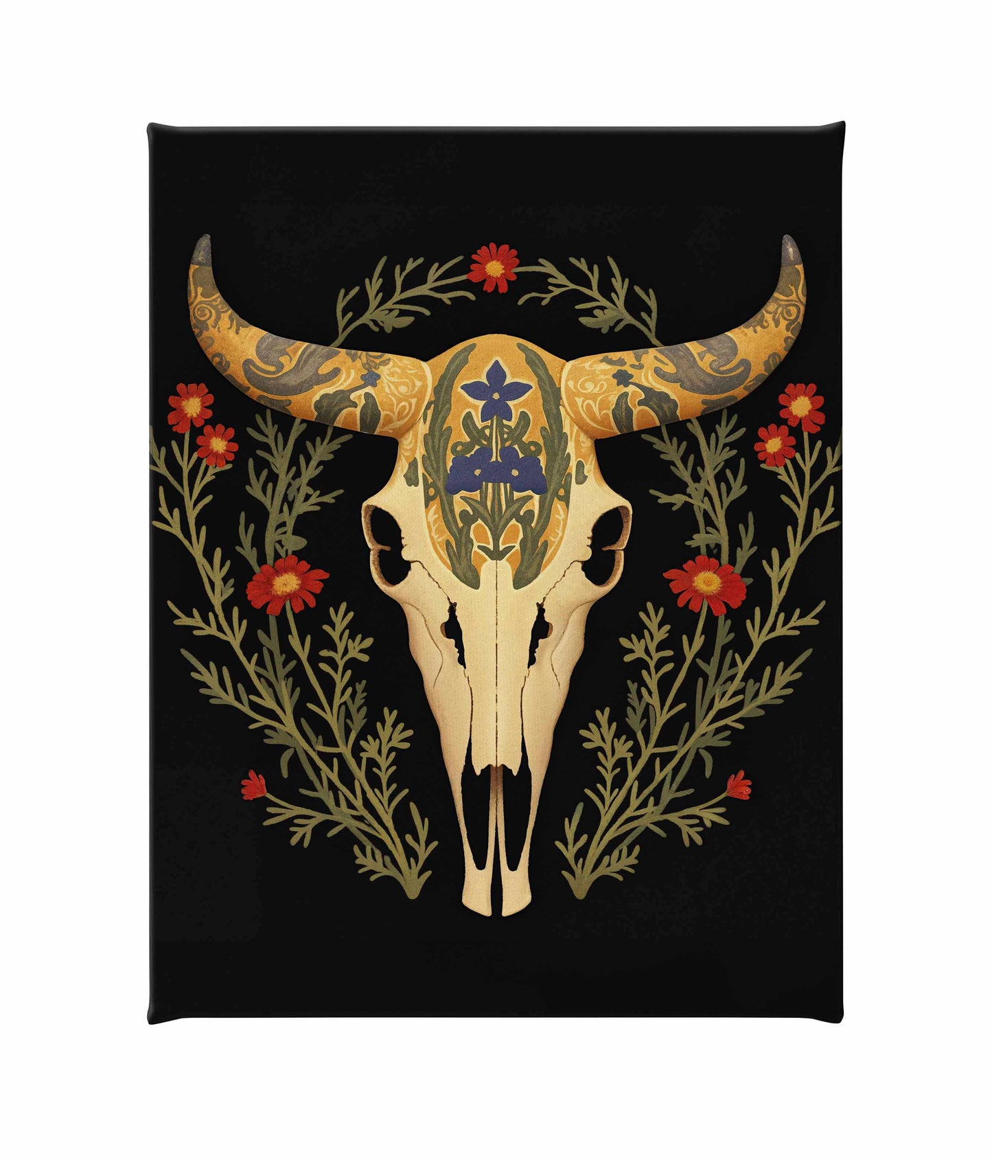 Texan Totem - Gallery Wrapped Canvas