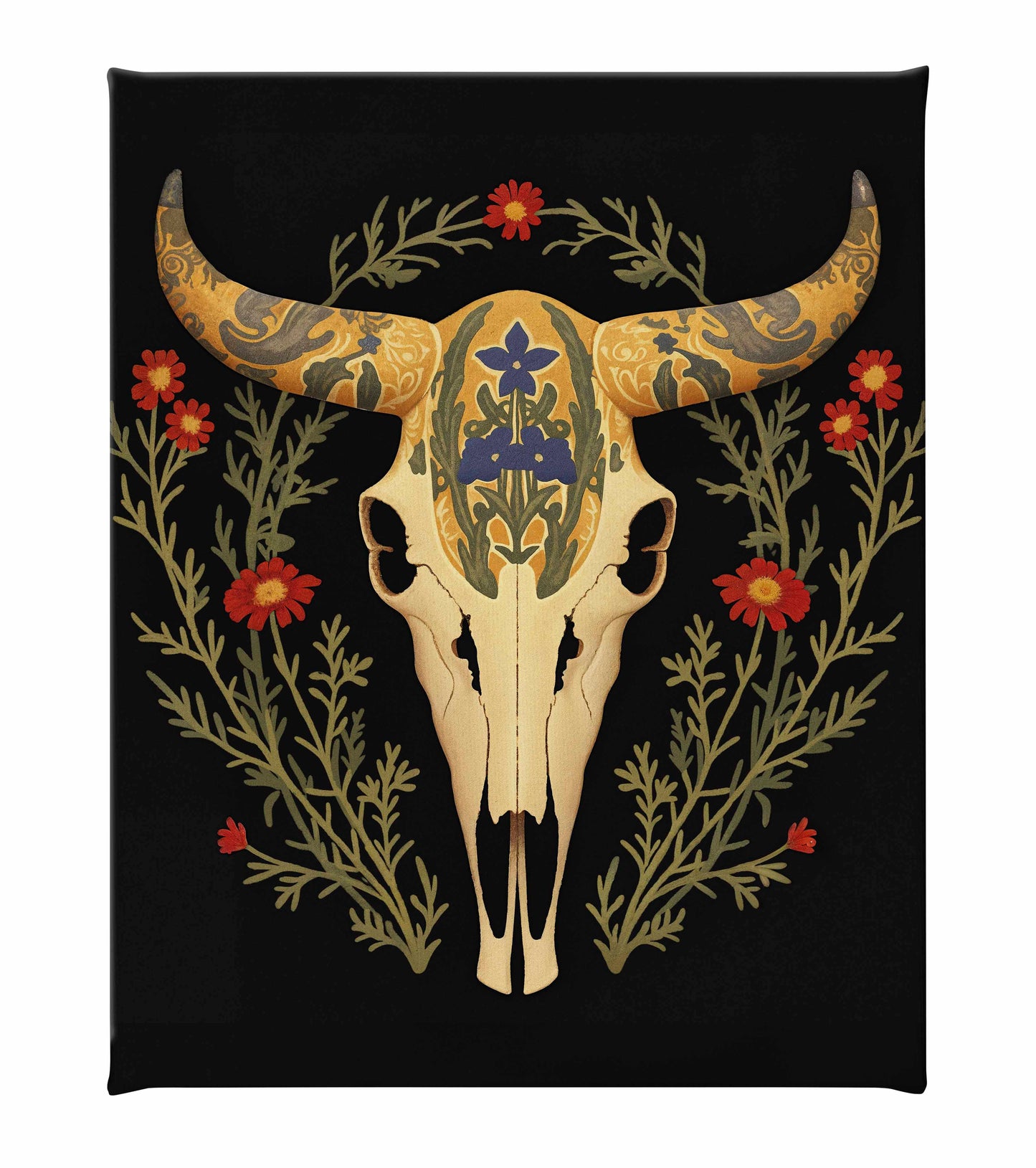 Texan Totem - Gallery Wrapped Canvas