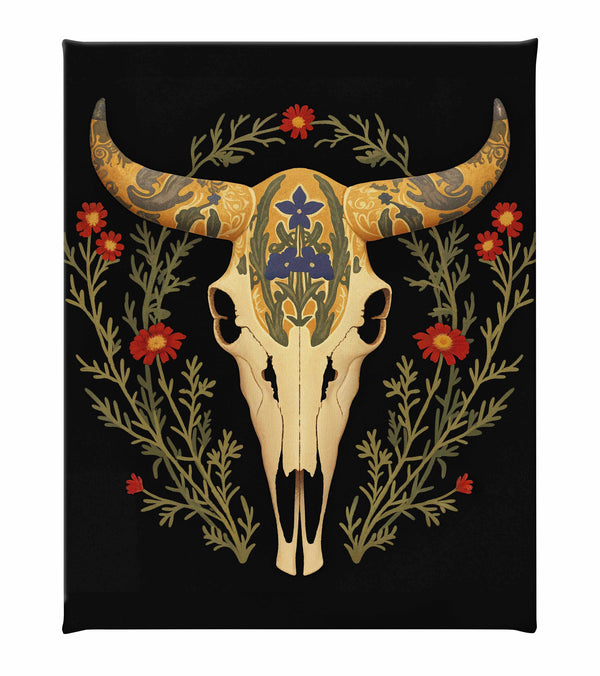 Texan Totem - Gallery Wrapped Canvas