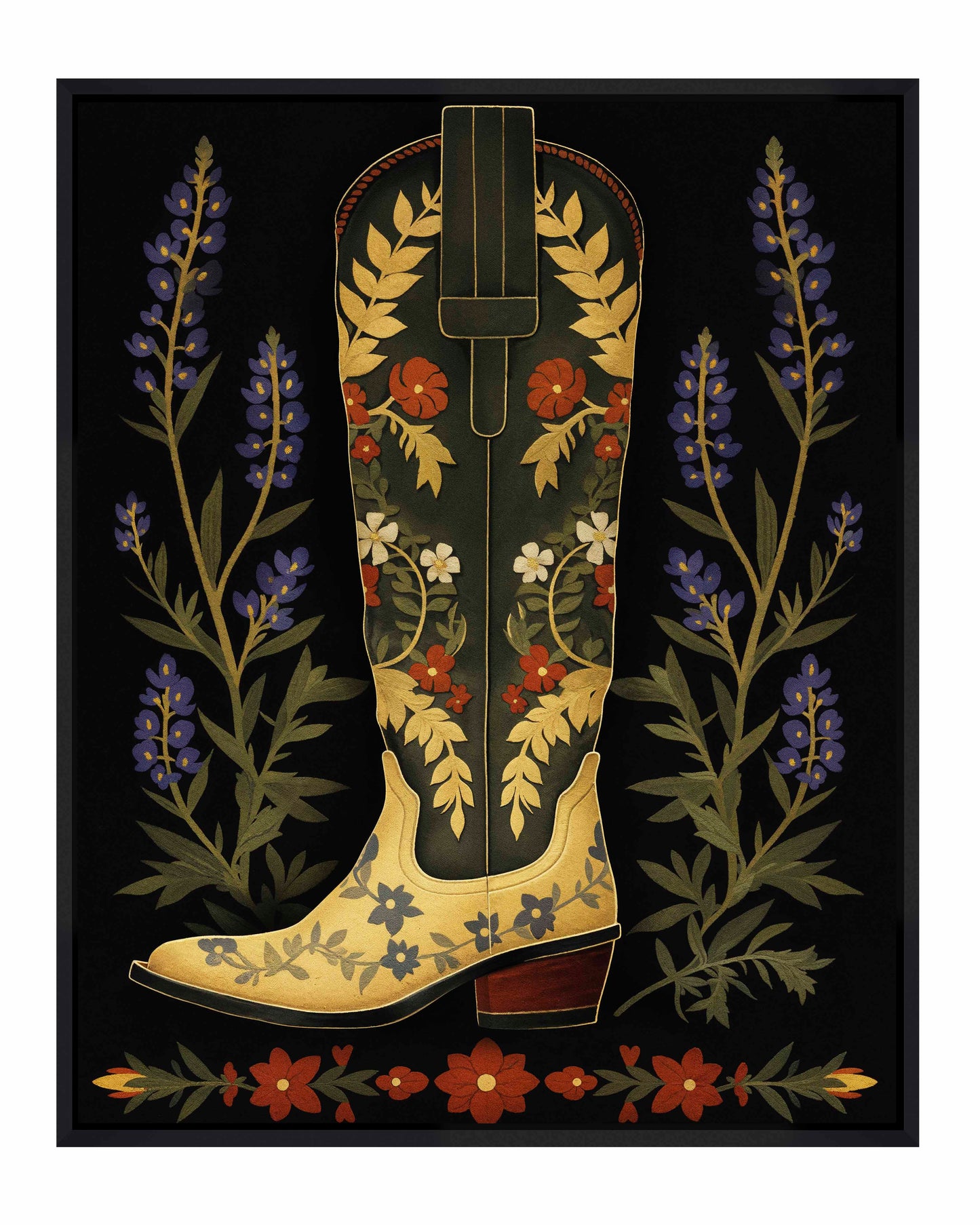 Armadillo Amble - Gallery Wrapped Canvas