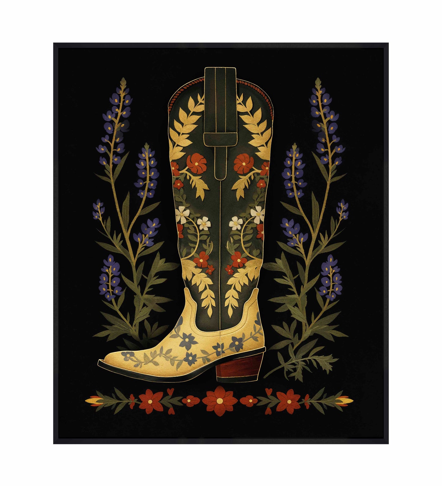 Armadillo Amble - Gallery Wrapped Canvas