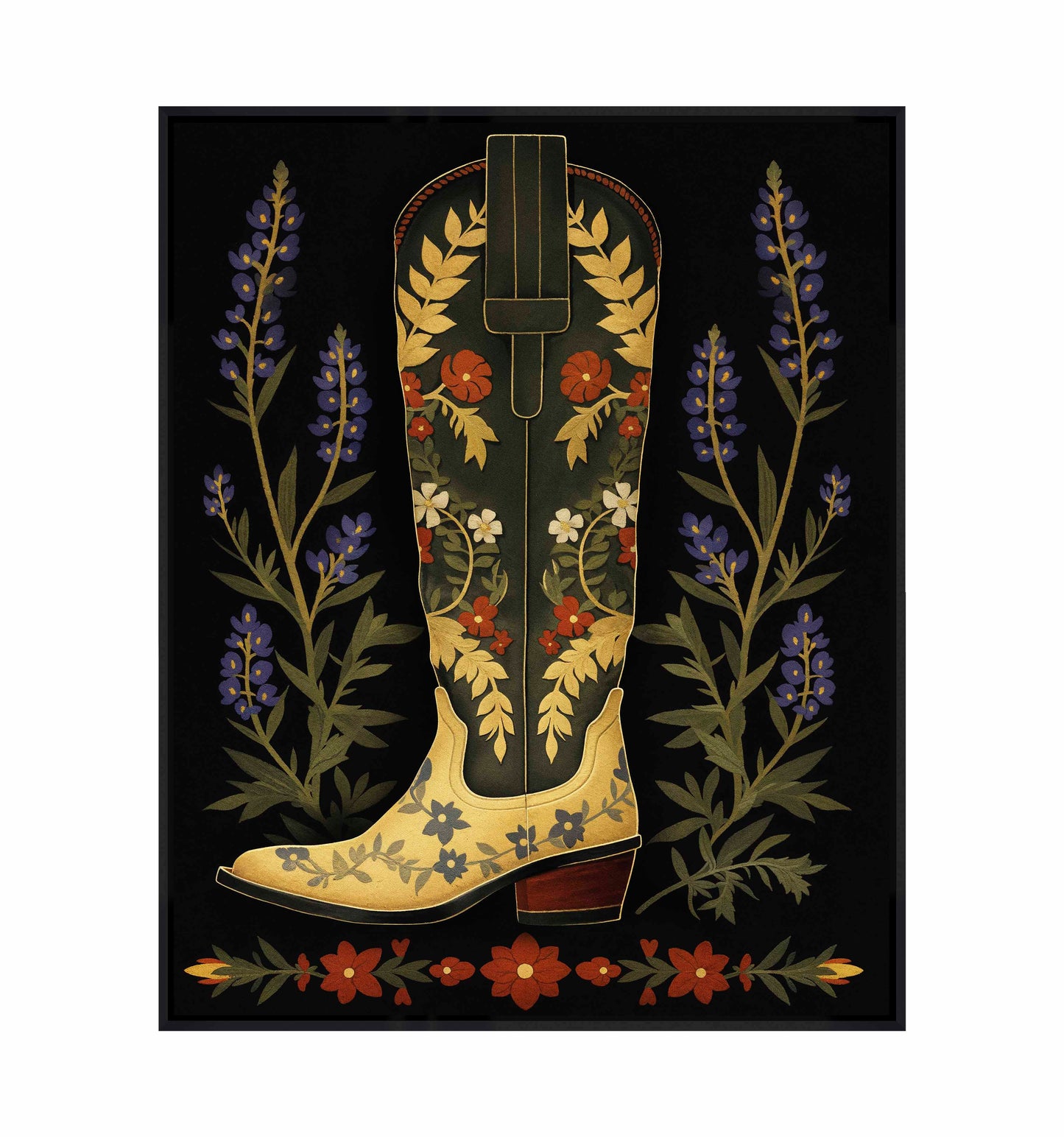 Armadillo Amble - Gallery Wrapped Canvas