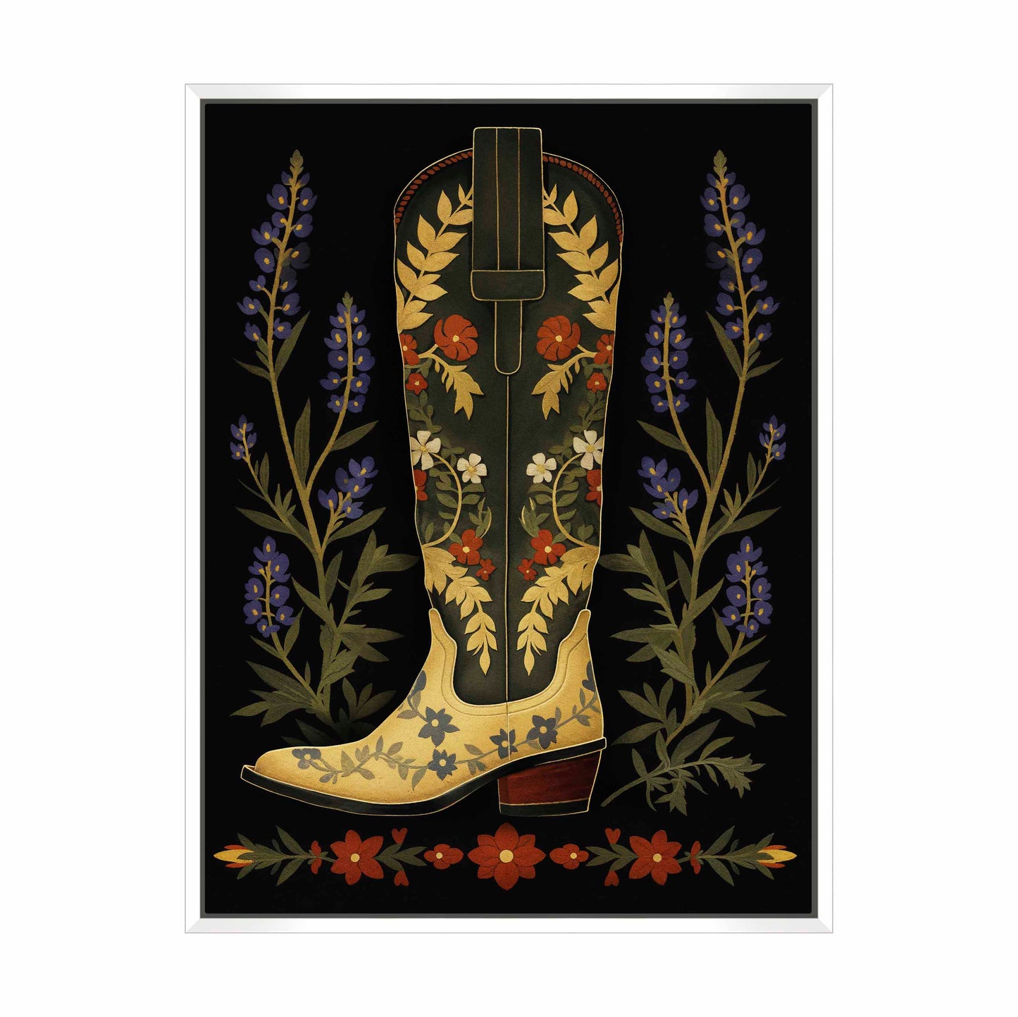 Armadillo Amble - Gallery Wrapped Canvas