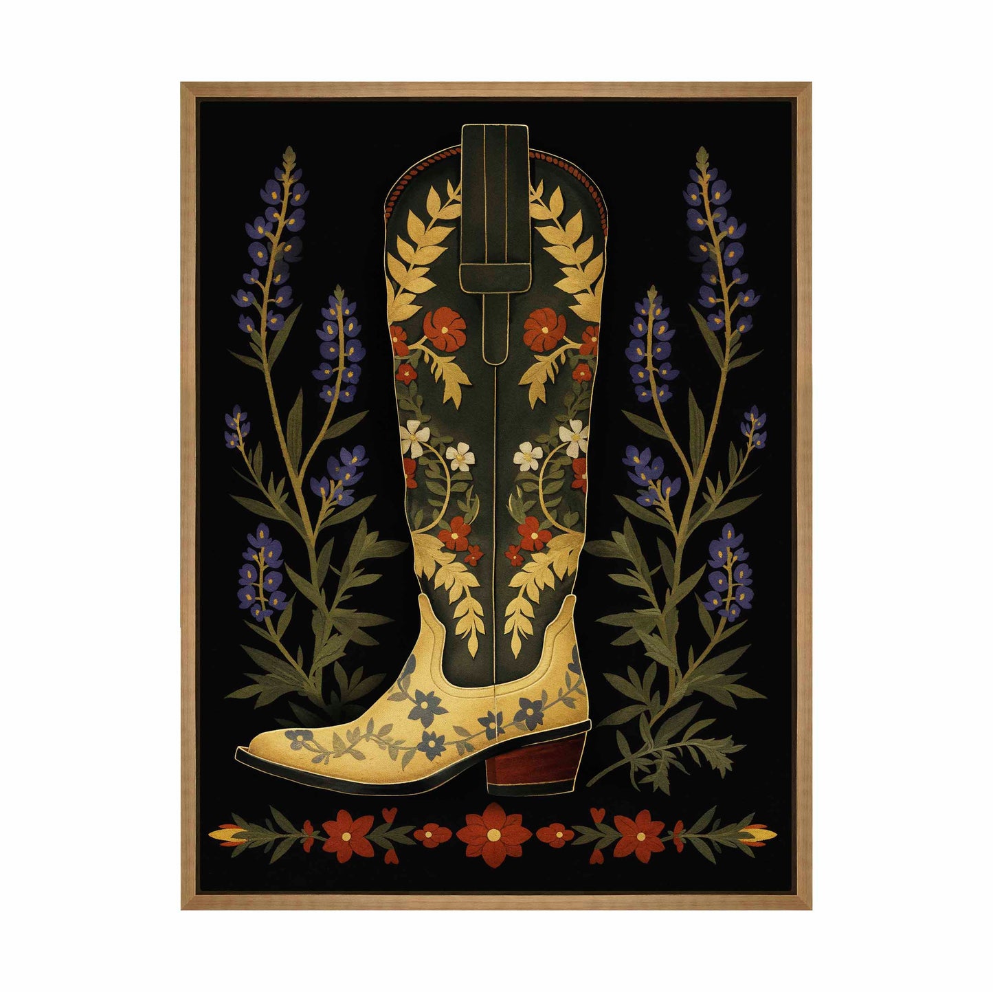 Armadillo Amble - Gallery Wrapped Canvas