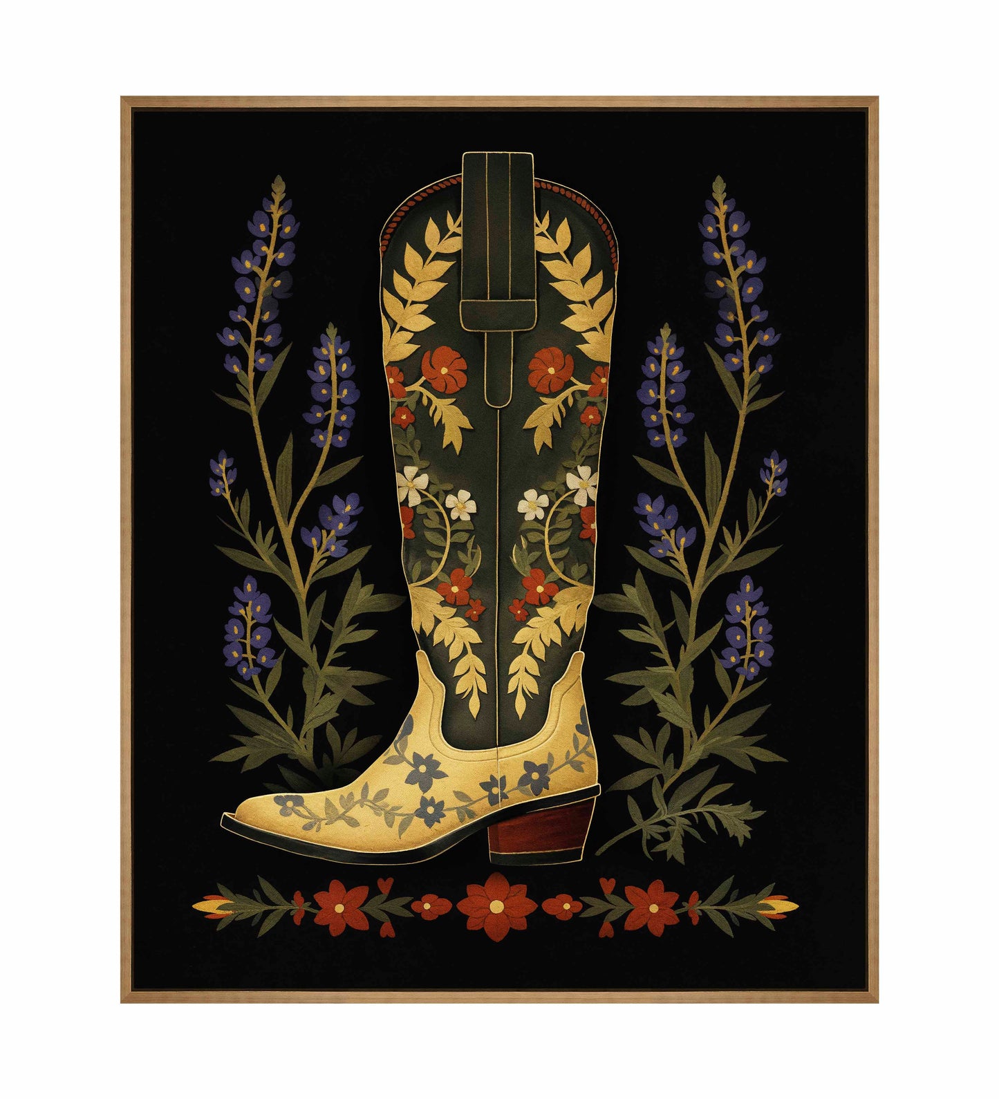 Armadillo Amble - Gallery Wrapped Canvas