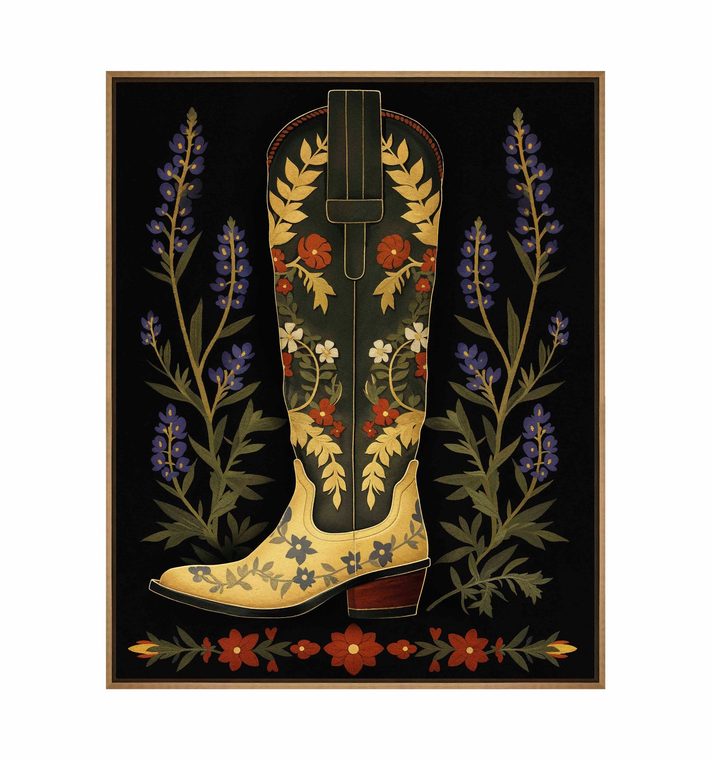 Armadillo Amble - Gallery Wrapped Canvas