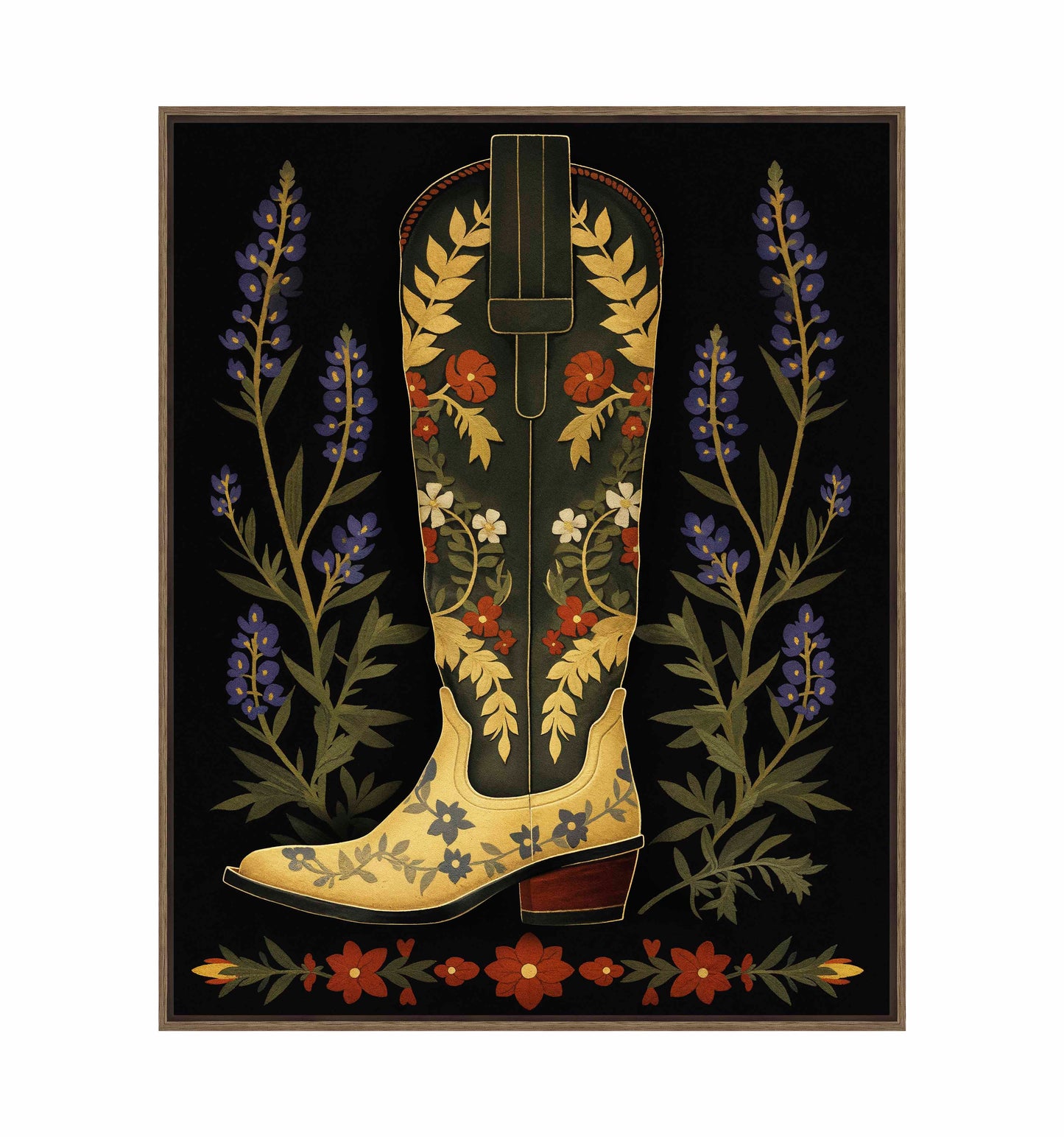 Armadillo Amble - Gallery Wrapped Canvas