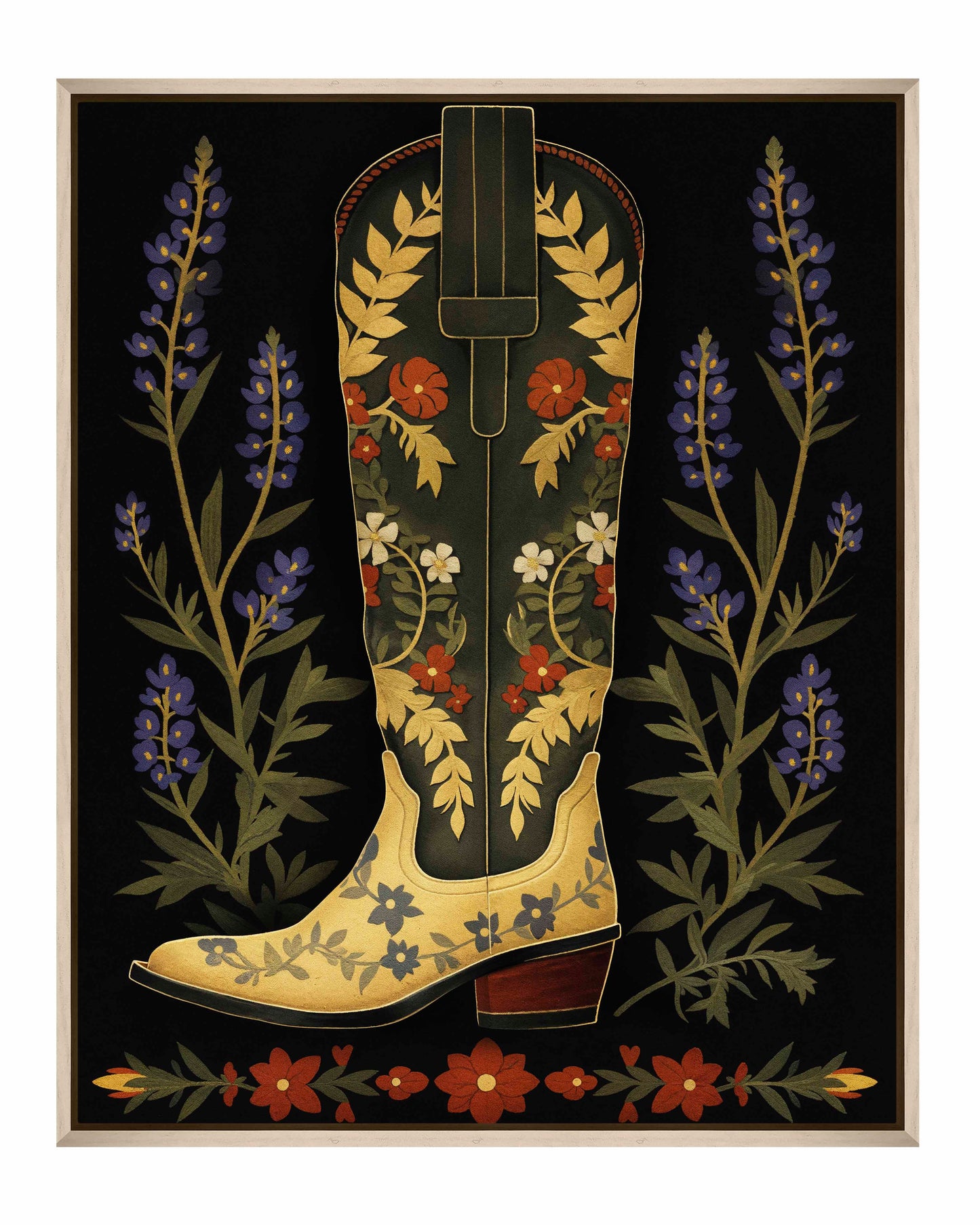 Armadillo Amble - Gallery Wrapped Canvas