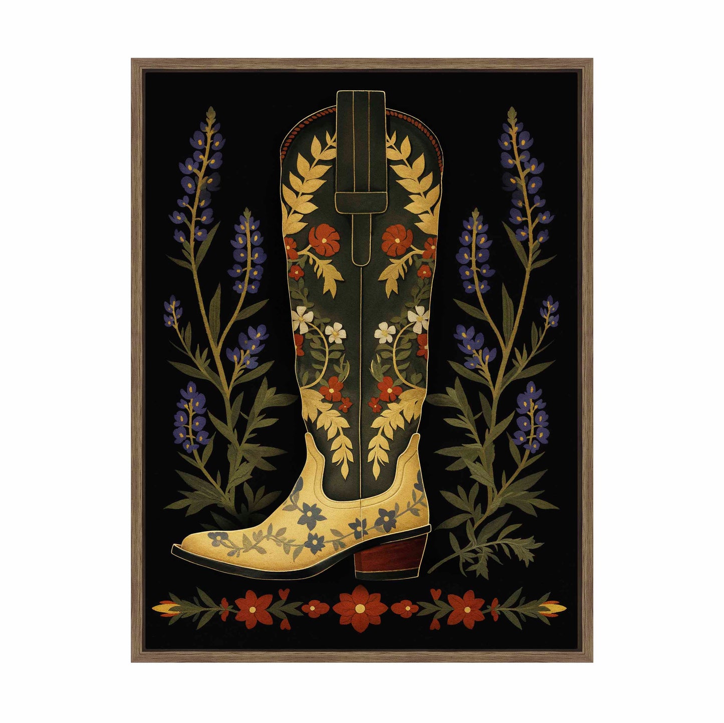 Armadillo Amble - Gallery Wrapped Canvas