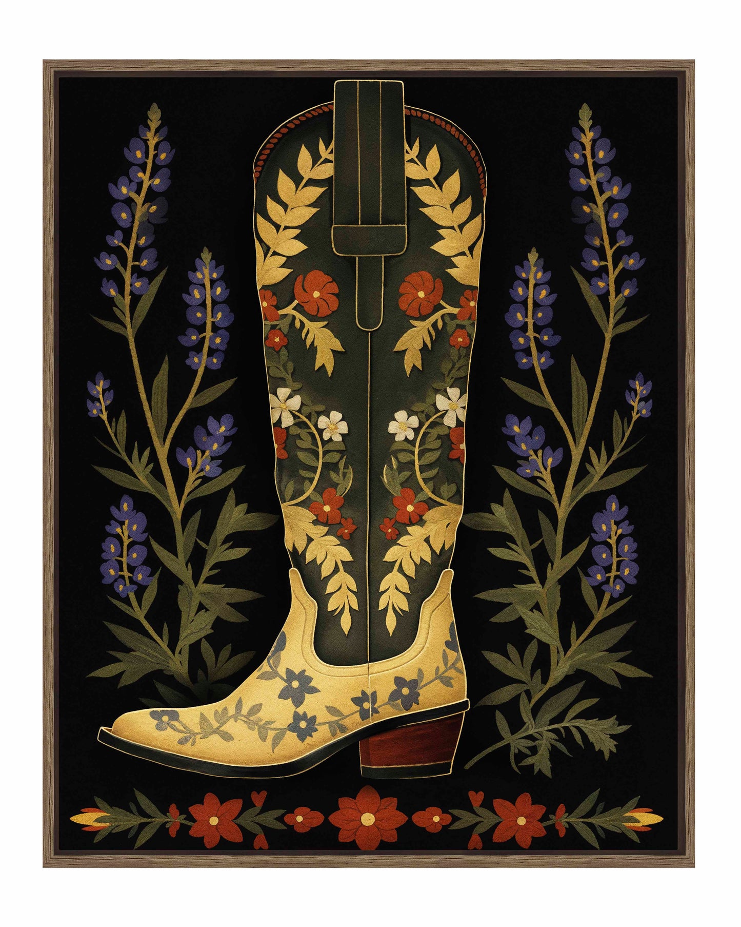 Armadillo Amble - Gallery Wrapped Canvas