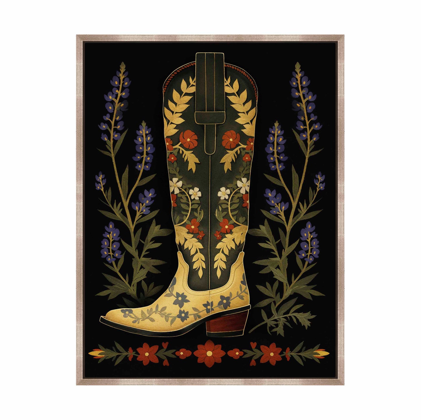 Armadillo Amble - Gallery Wrapped Canvas