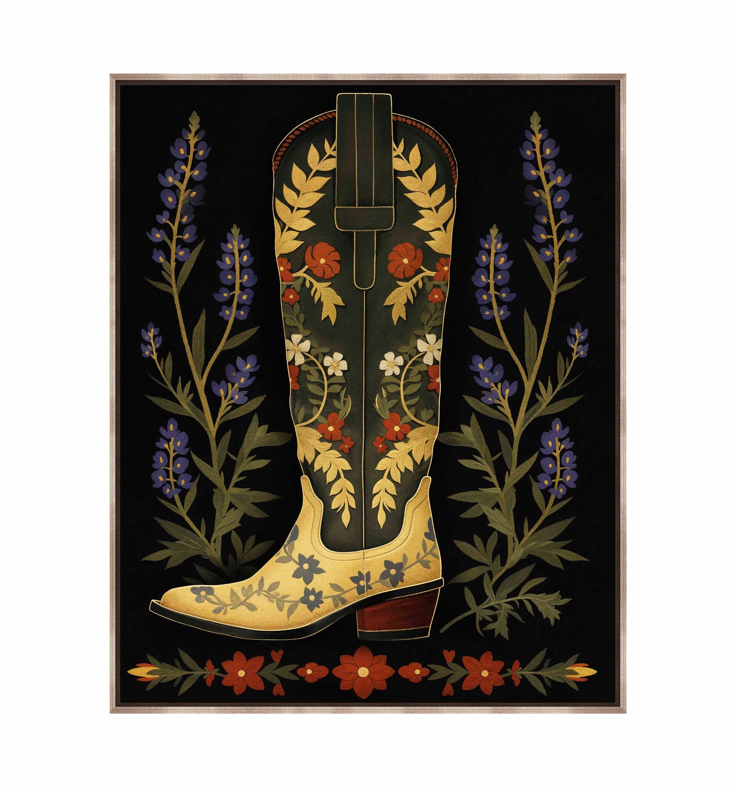 Armadillo Amble - Gallery Wrapped Canvas