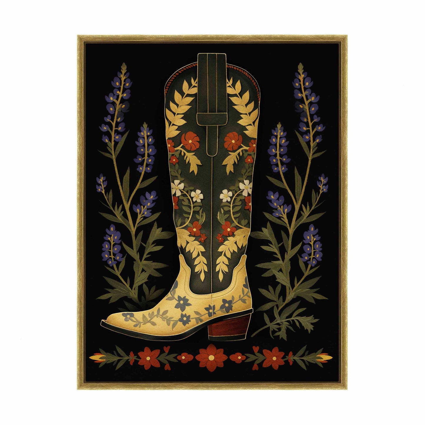 Armadillo Amble - Gallery Wrapped Canvas