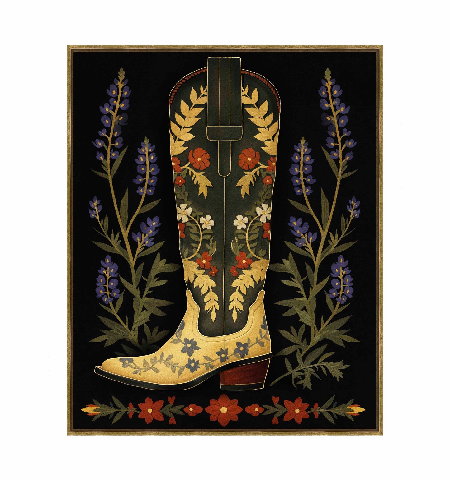 Armadillo Amble - Gallery Wrapped Canvas