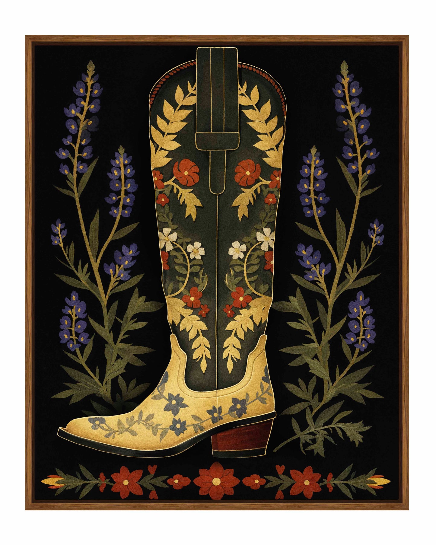 Armadillo Amble - Gallery Wrapped Canvas