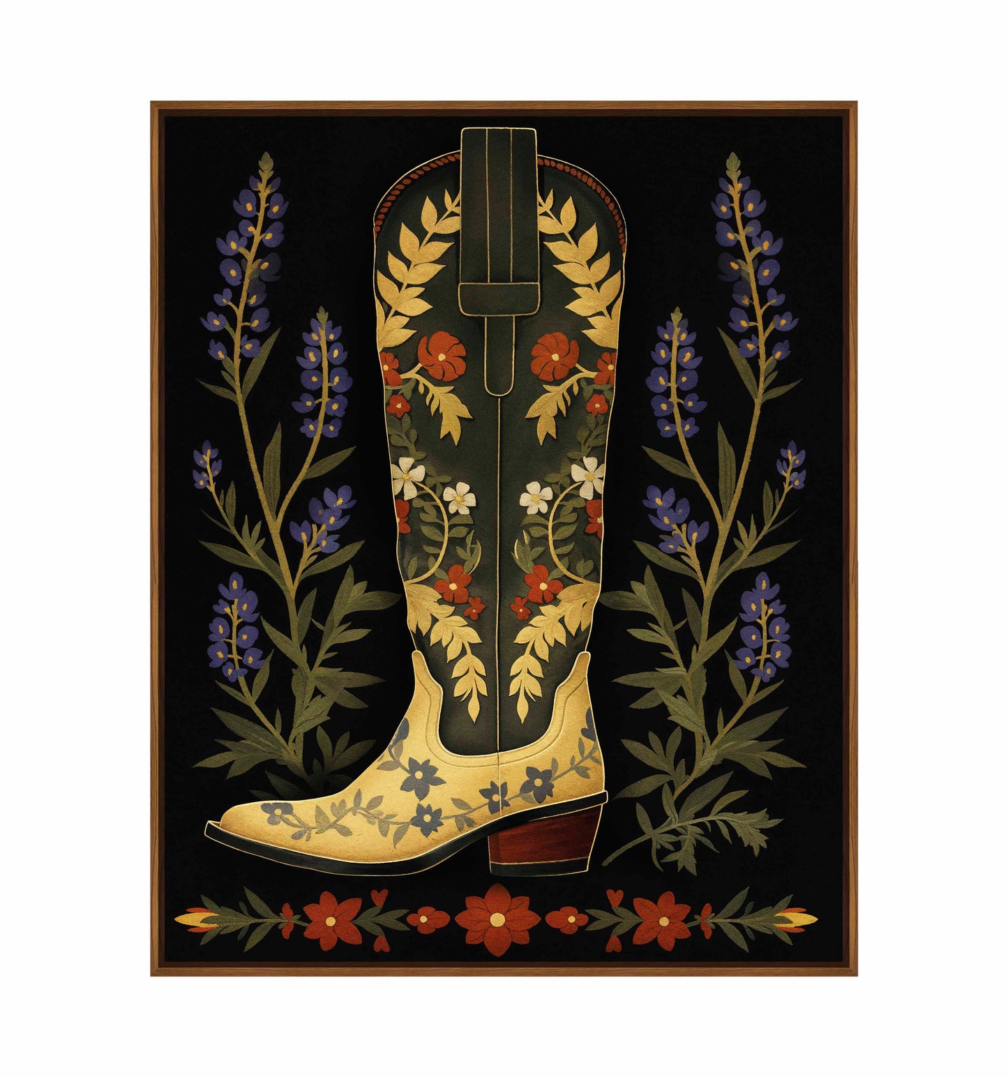 Armadillo Amble - Gallery Wrapped Canvas