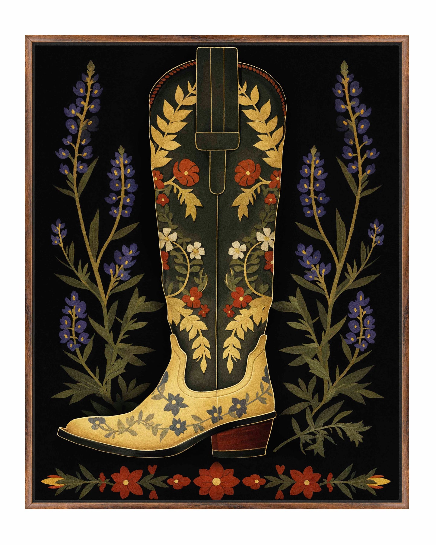 Armadillo Amble - Gallery Wrapped Canvas