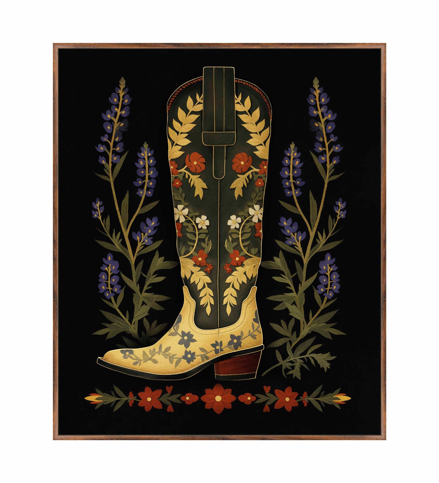 Armadillo Amble - Gallery Wrapped Canvas