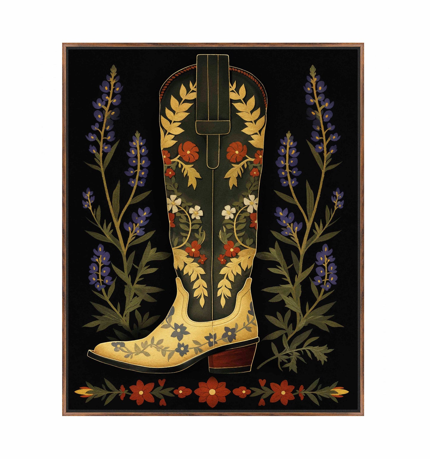 Armadillo Amble - Gallery Wrapped Canvas