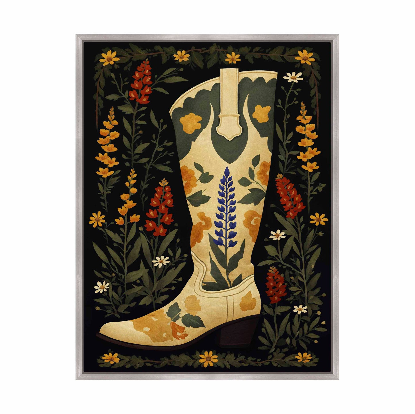 Texas Two-step - Gallery Wrapped Canvas