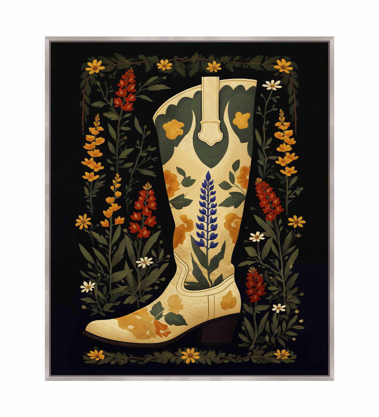 Texas Two-step - Gallery Wrapped Canvas