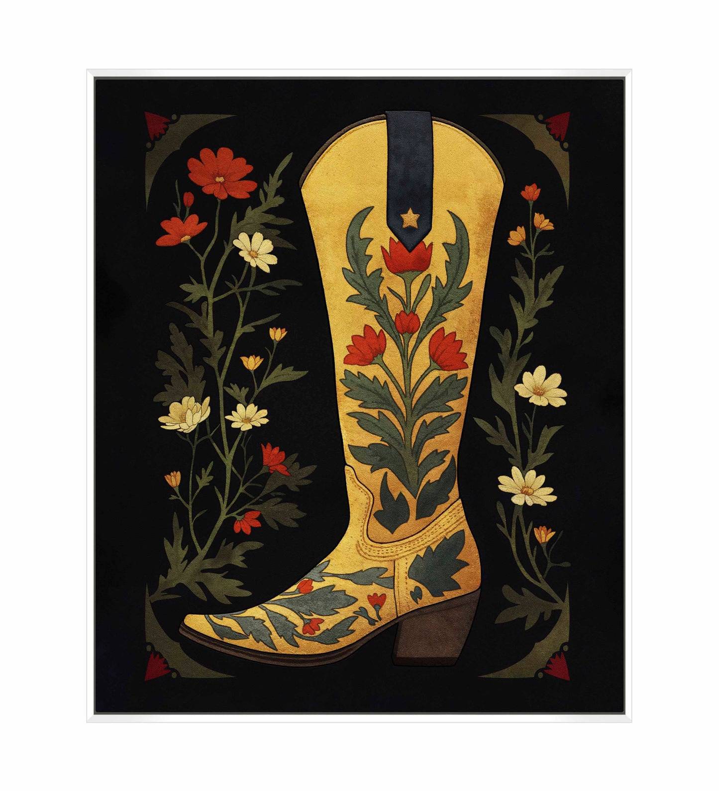 Frontier Floral - Gallery Wrapped Canvas