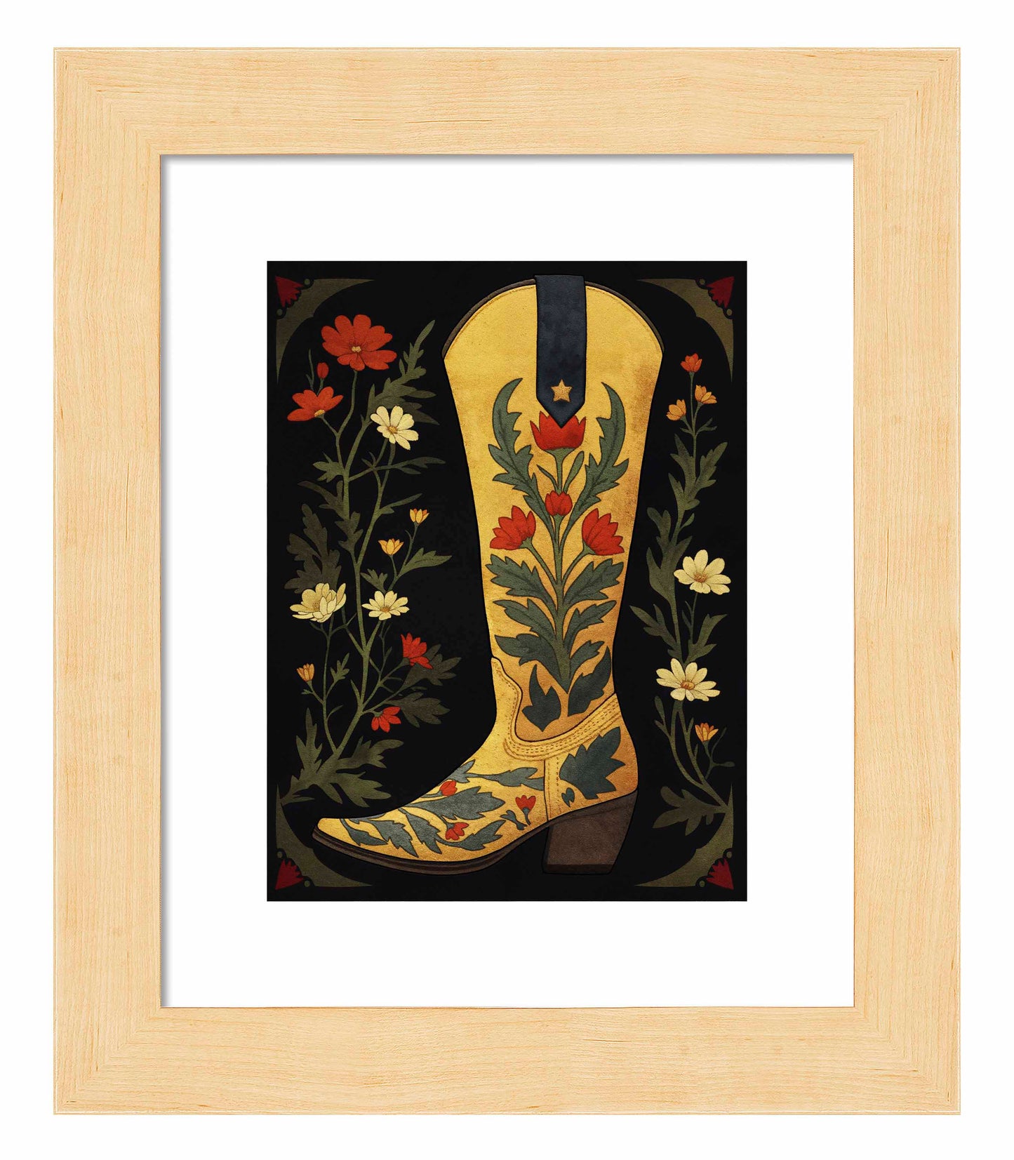 Frontier Floral - Art Prints