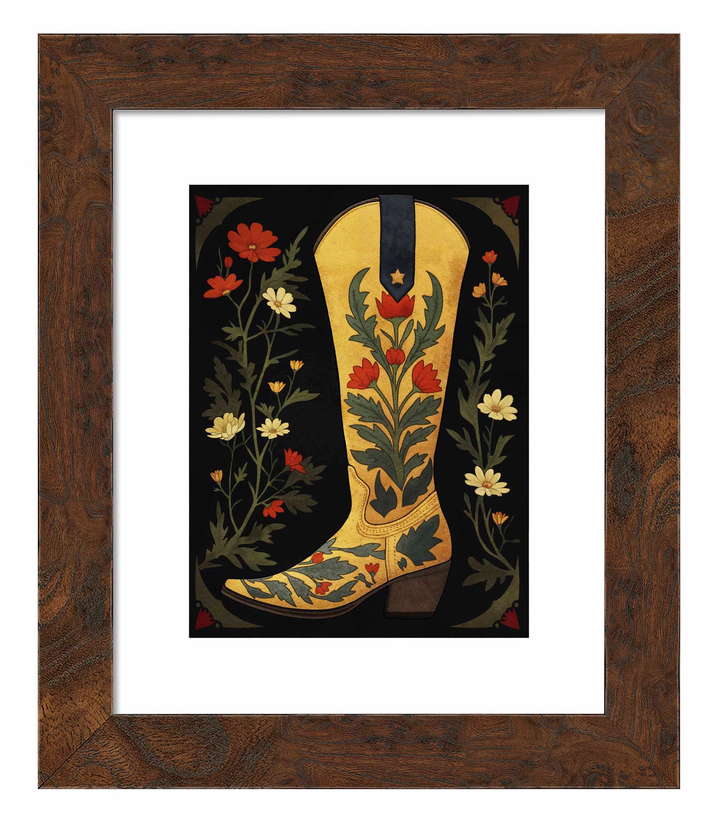 Frontier Floral - Art Prints