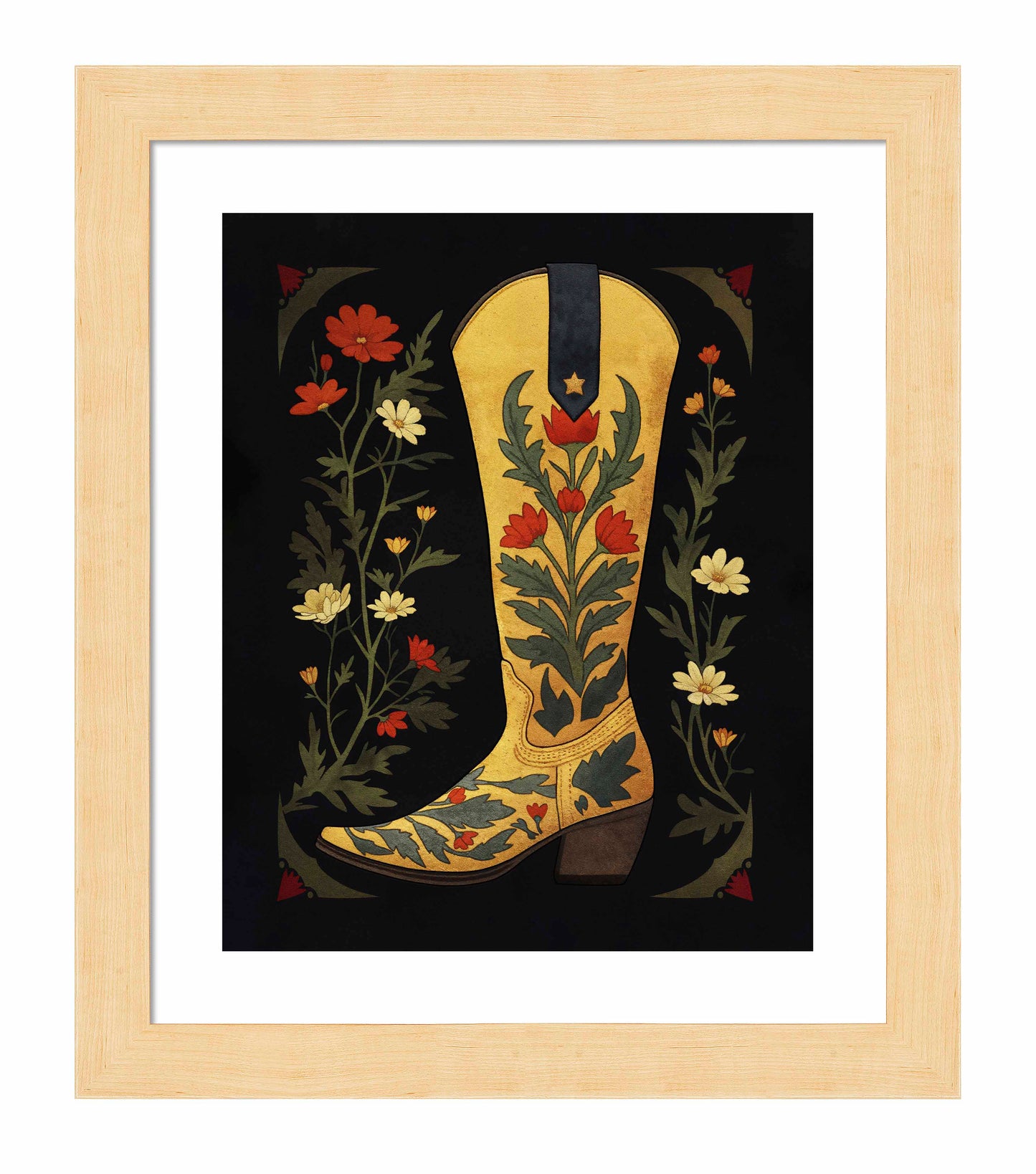 Frontier Floral - Art Prints