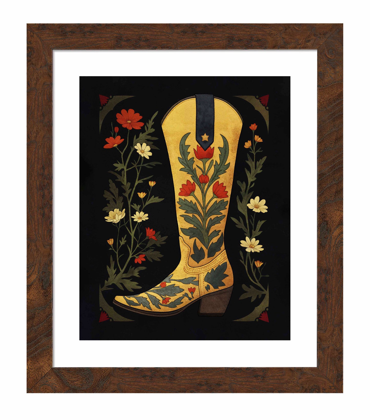 Frontier Floral - Art Prints