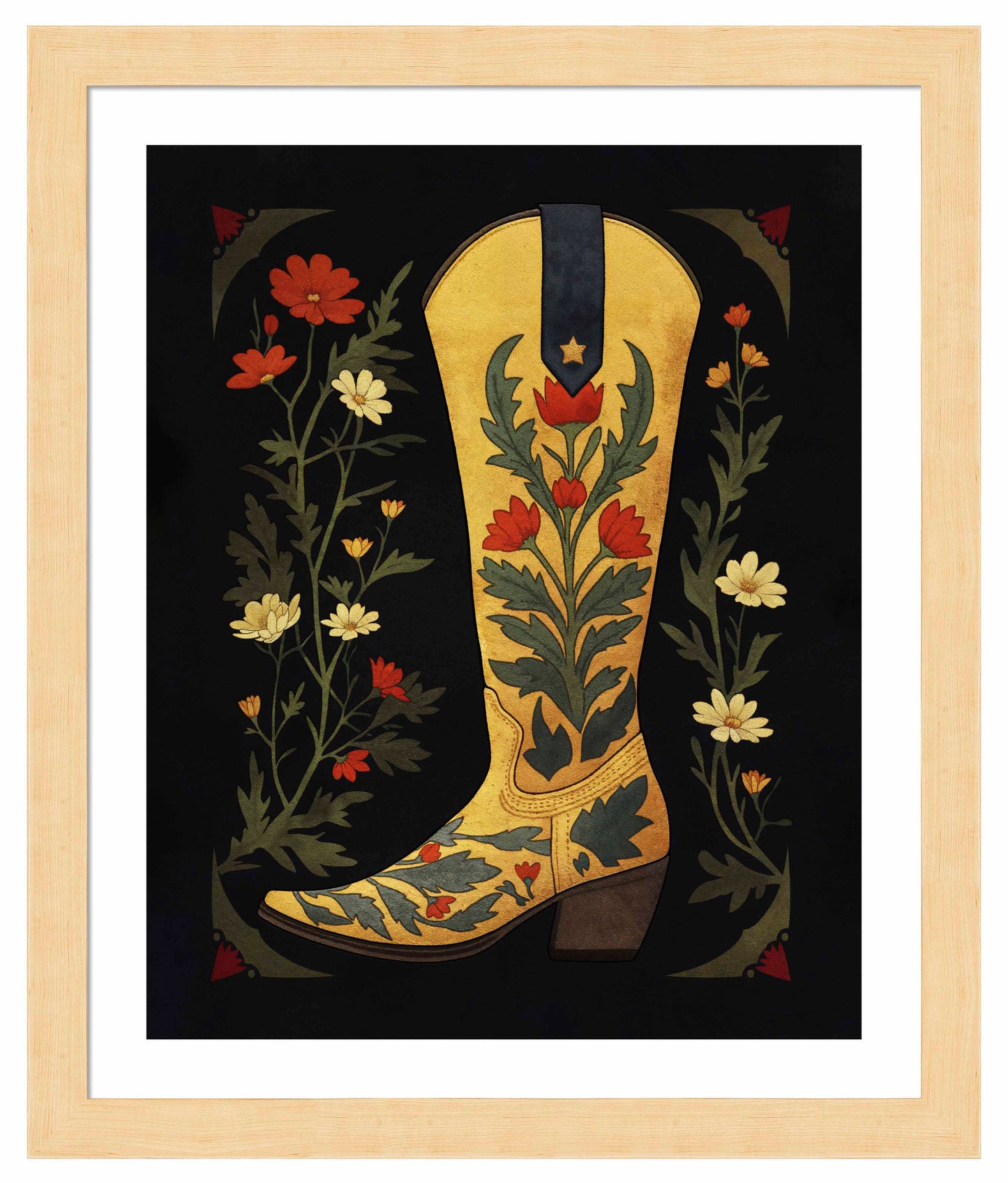 Frontier Floral - Art Prints