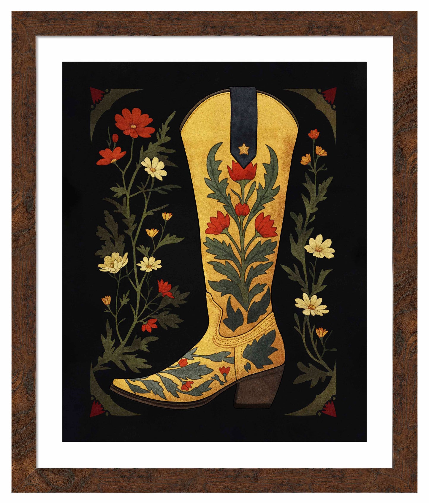 Frontier Floral - Art Prints