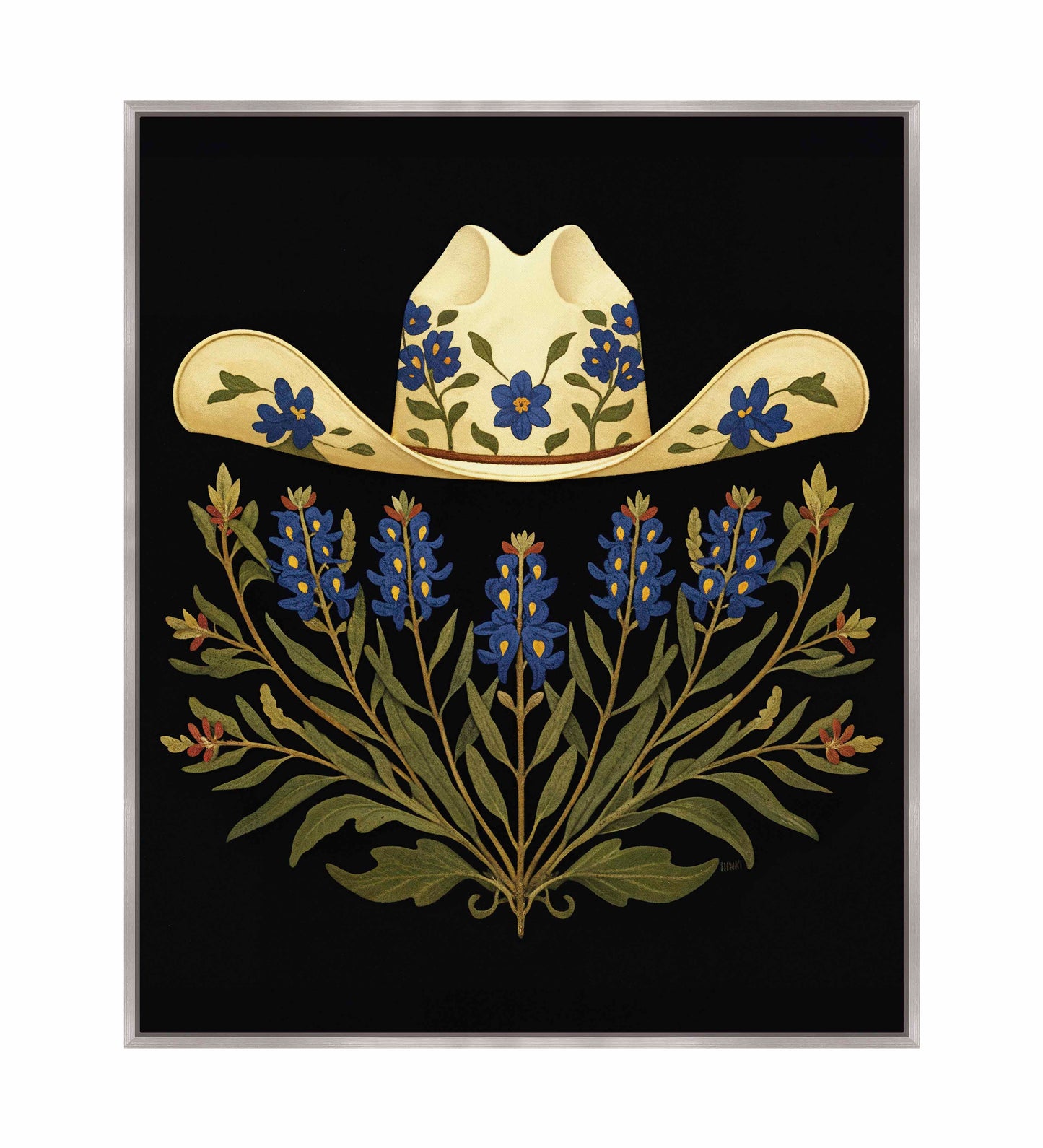 Cowgirl's Halo - Gallery Wrapped Canvas