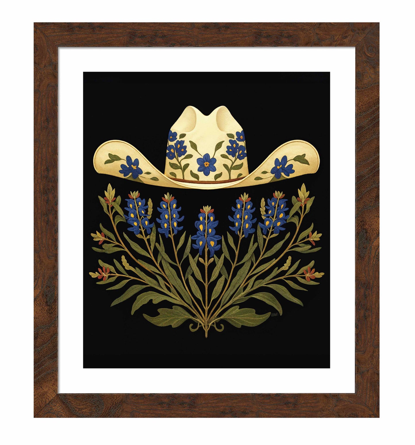 Cowgirl's Halo - Art Prints