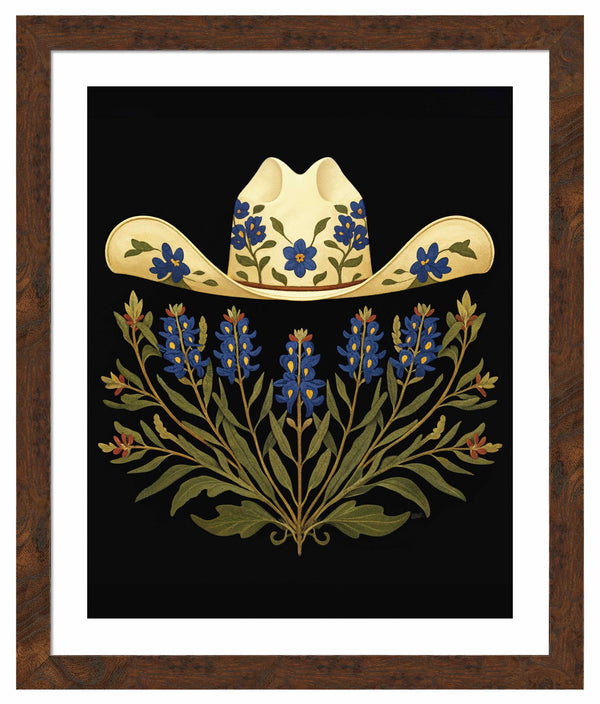 Cowgirl's Halo - Art Prints