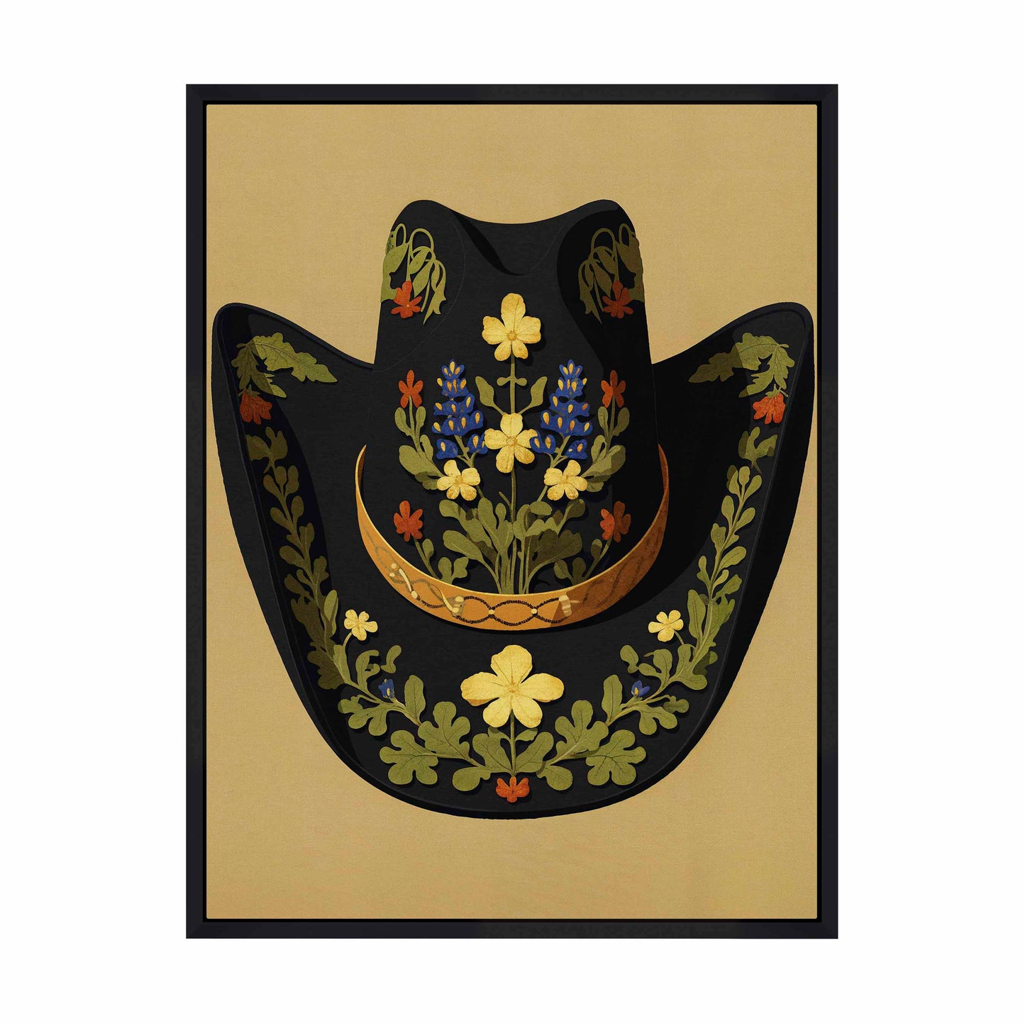 Lone Star Stetson - Gallery Wrapped Canvas