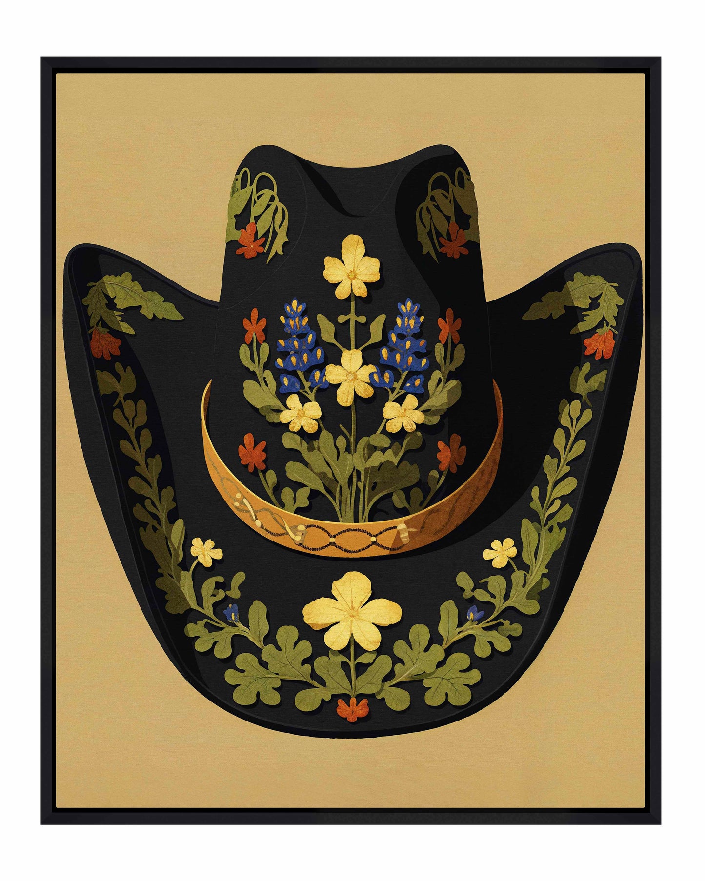 Lone Star Stetson - Gallery Wrapped Canvas