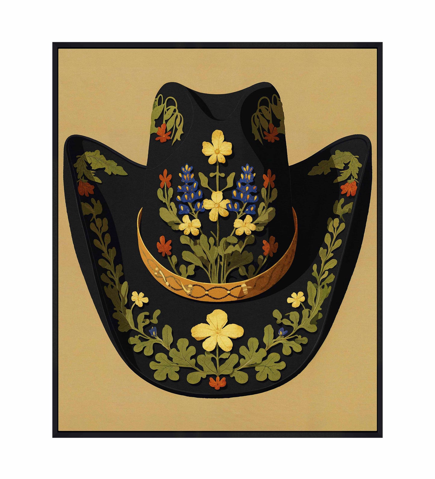 Lone Star Stetson - Gallery Wrapped Canvas