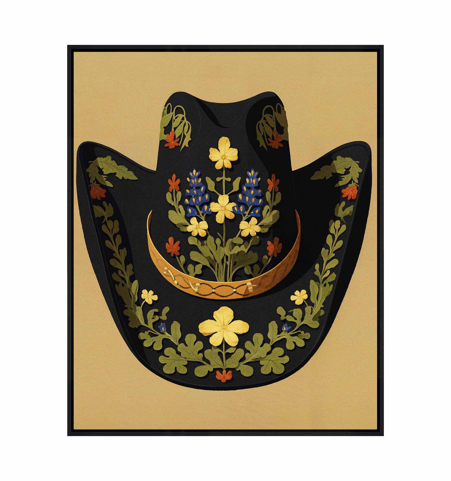 Lone Star Stetson - Gallery Wrapped Canvas