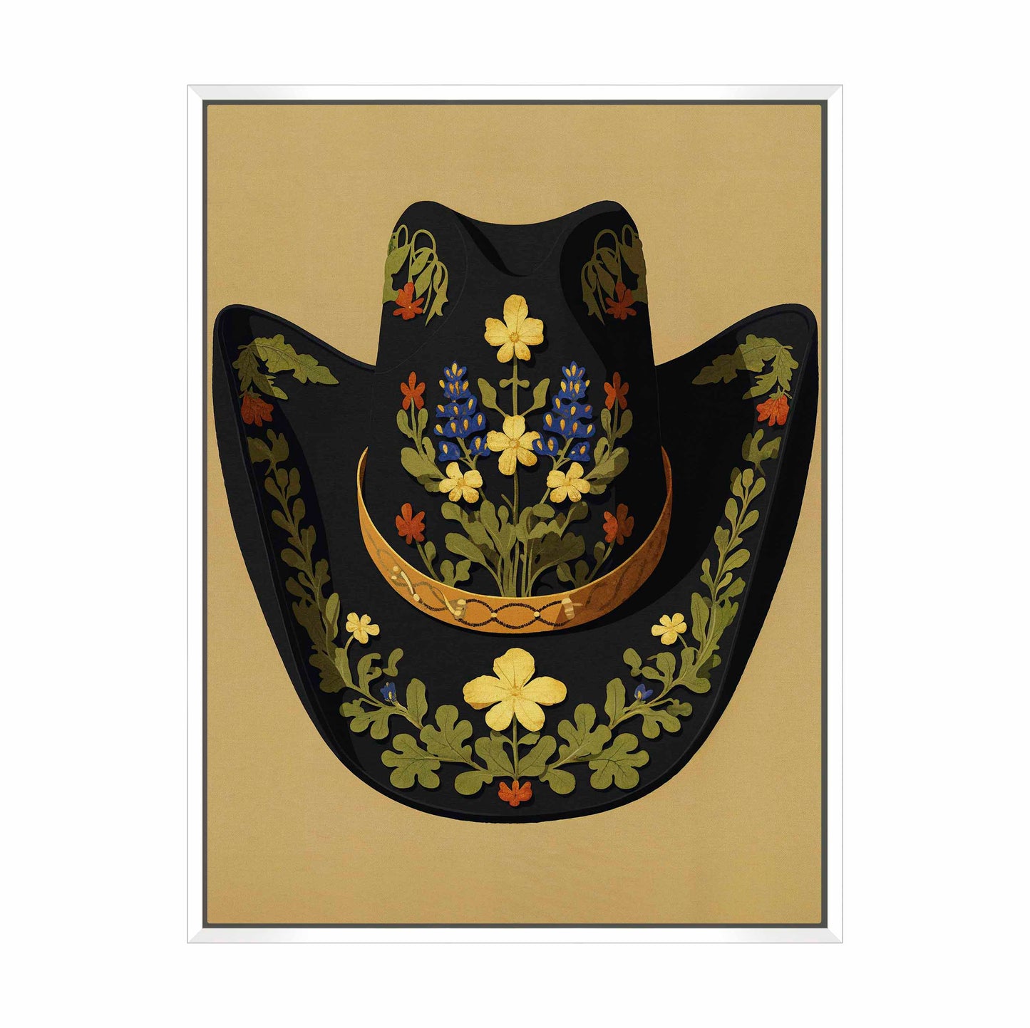 Lone Star Stetson - Gallery Wrapped Canvas