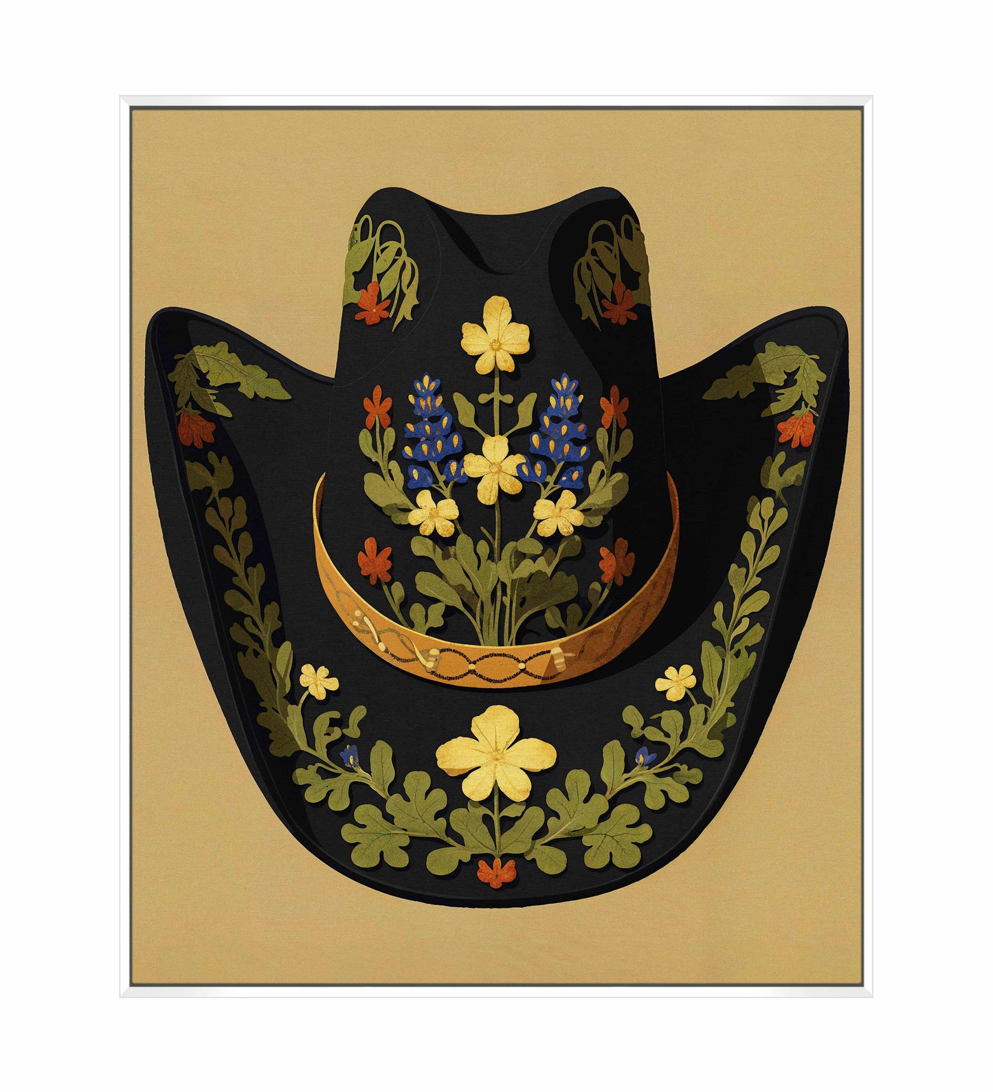 Lone Star Stetson - Gallery Wrapped Canvas