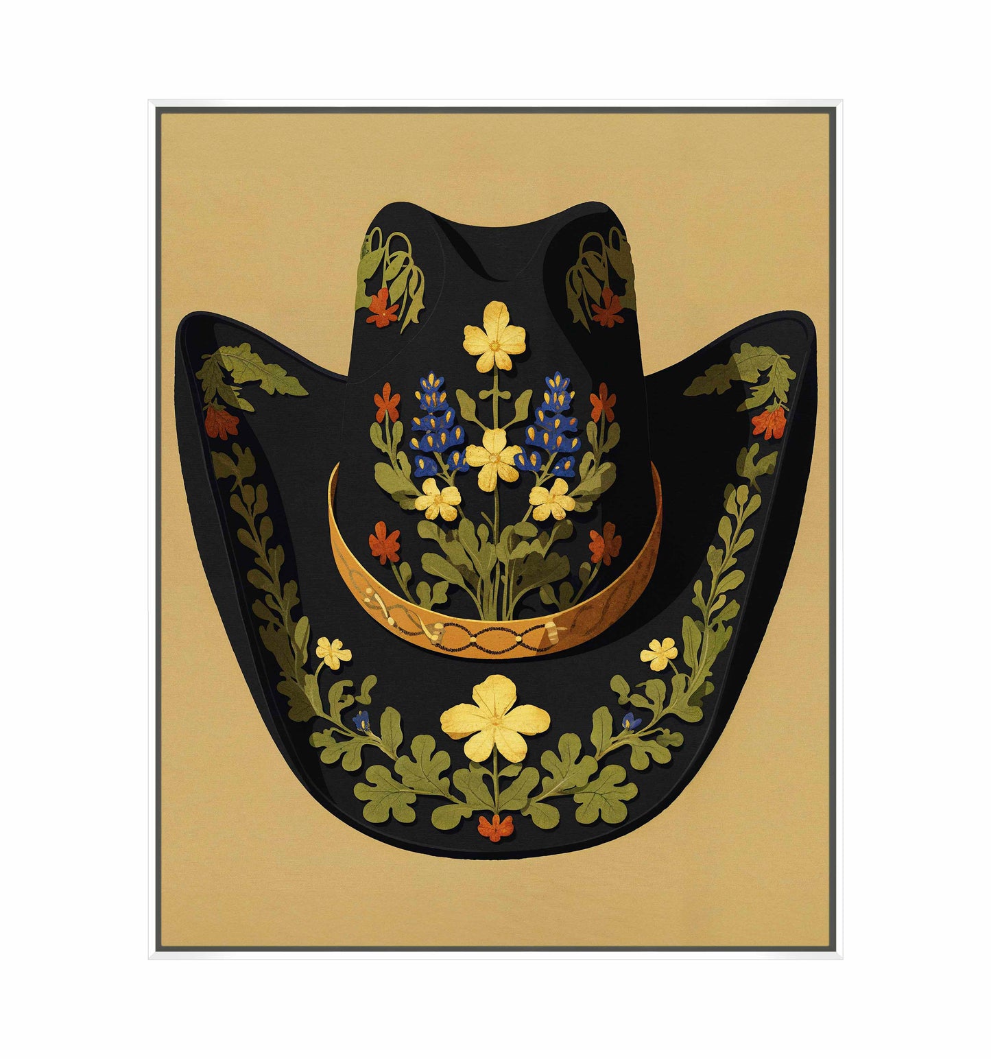 Lone Star Stetson - Gallery Wrapped Canvas