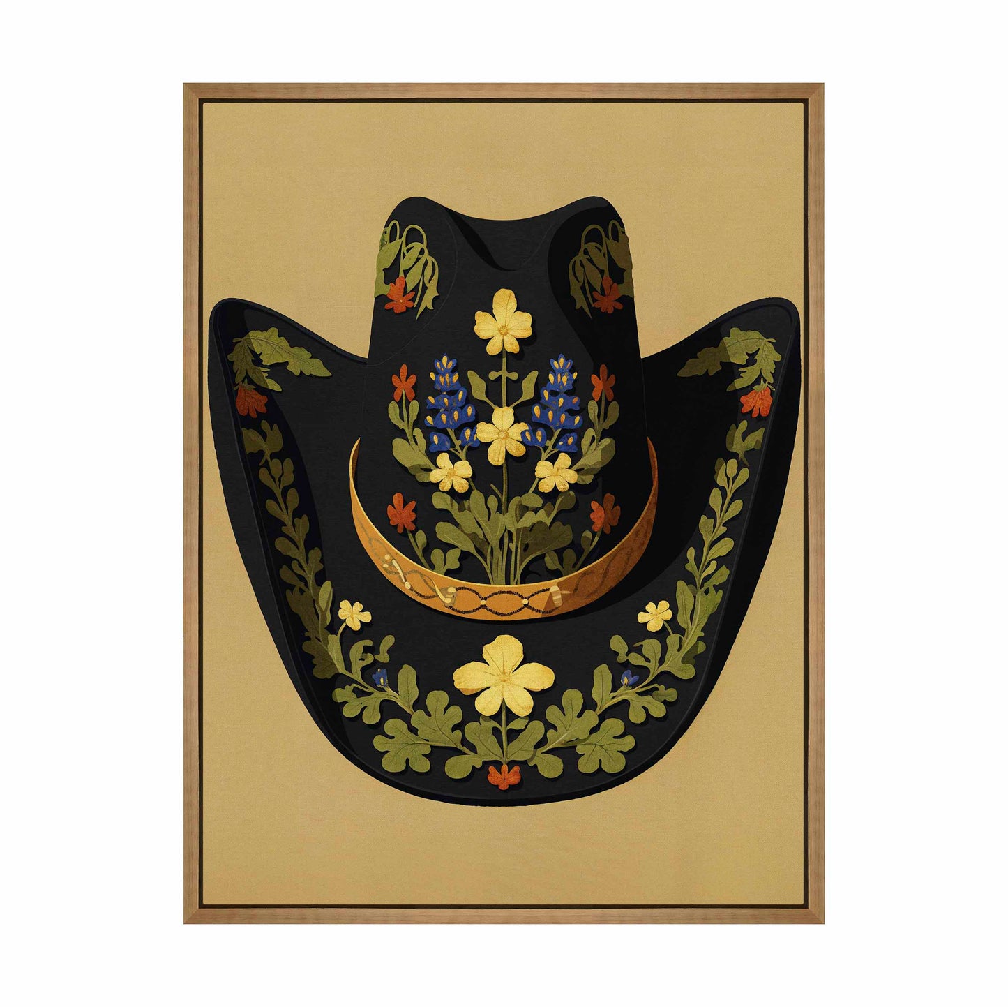 Lone Star Stetson - Gallery Wrapped Canvas