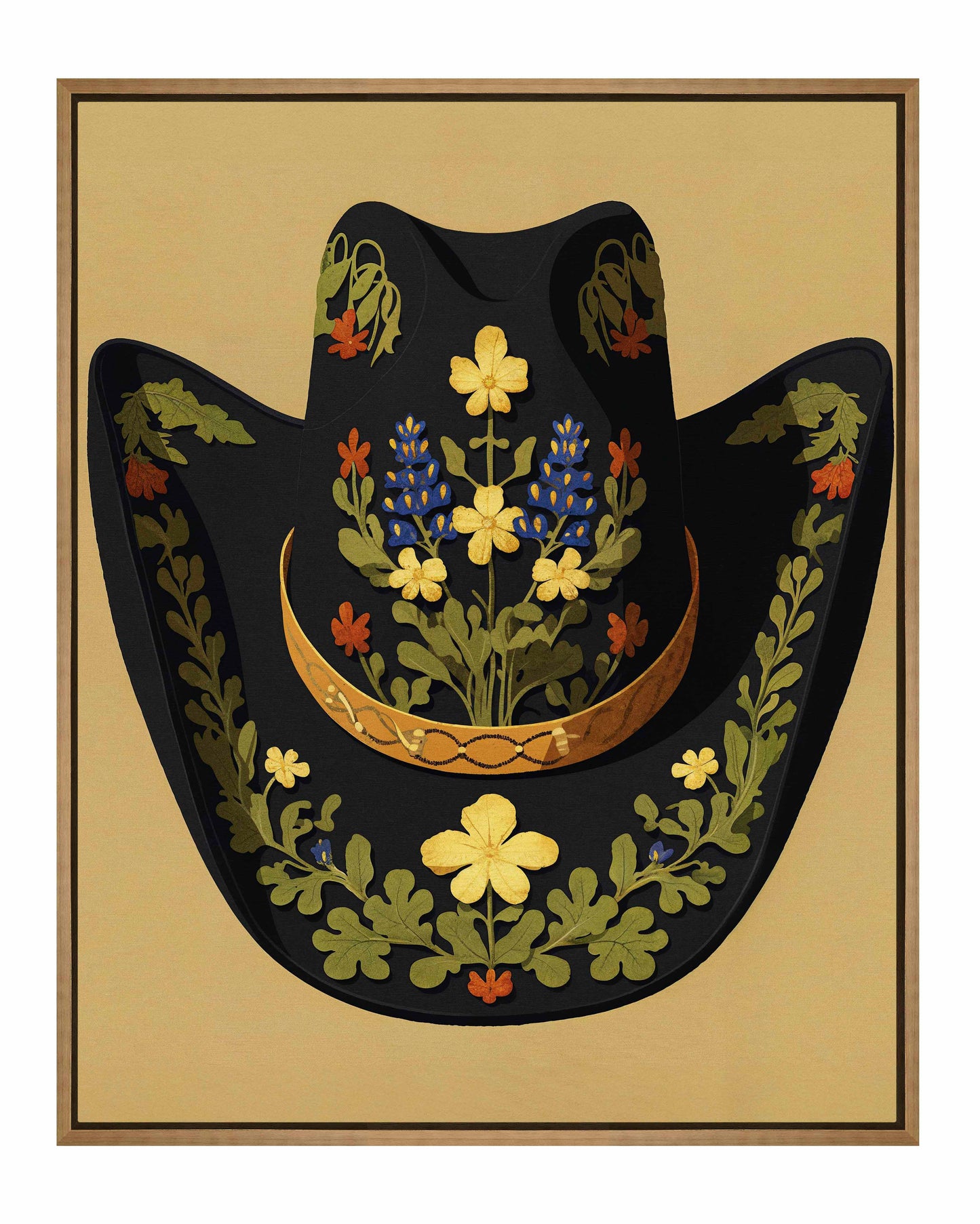 Lone Star Stetson - Gallery Wrapped Canvas