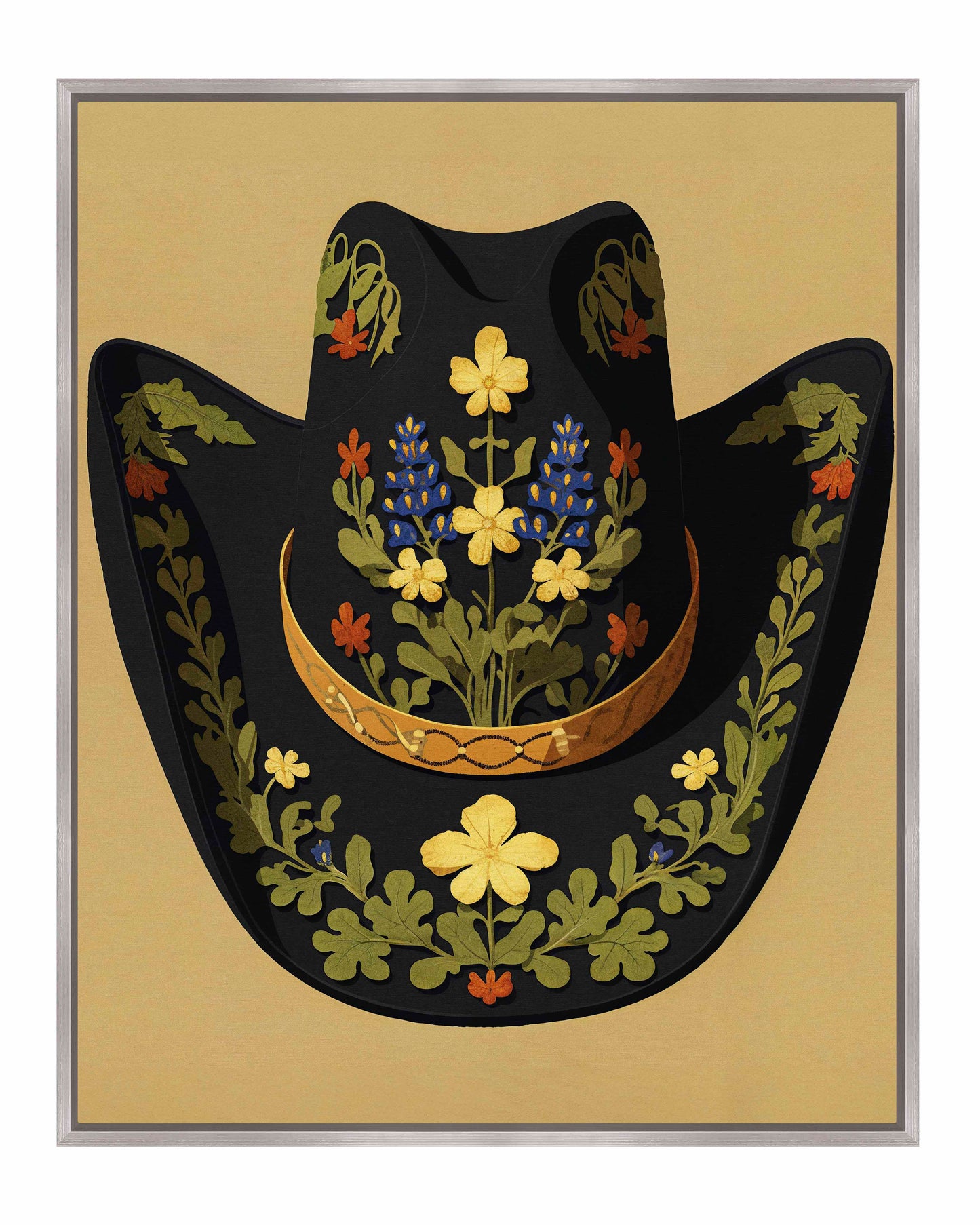 Lone Star Stetson - Gallery Wrapped Canvas